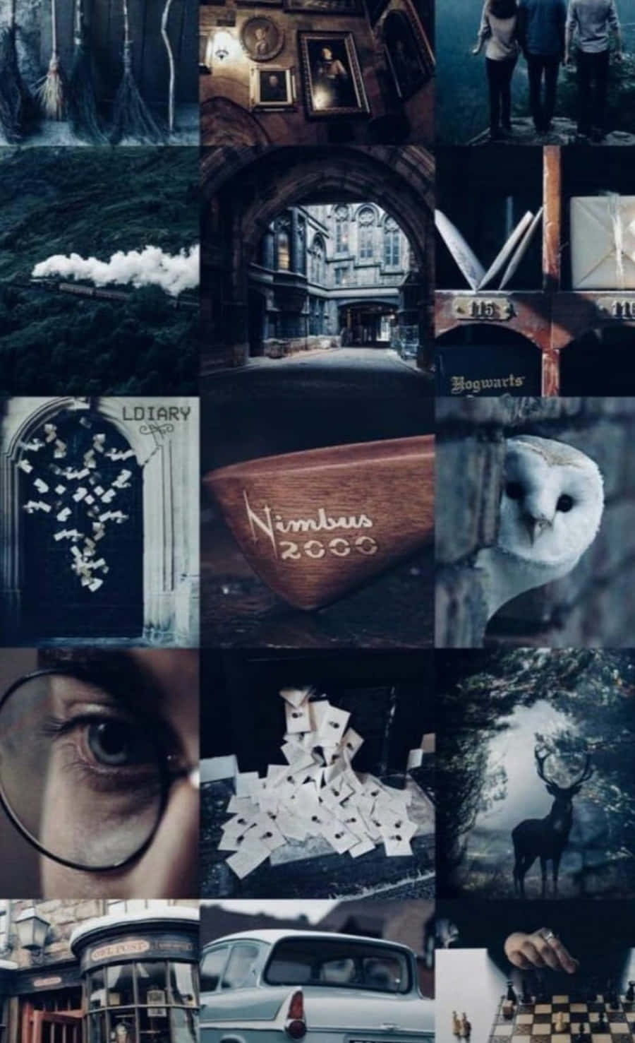 Toa Uchawi Ukutani Wako kwa Harry Potter wa Kisanii Picha ya Ukuta