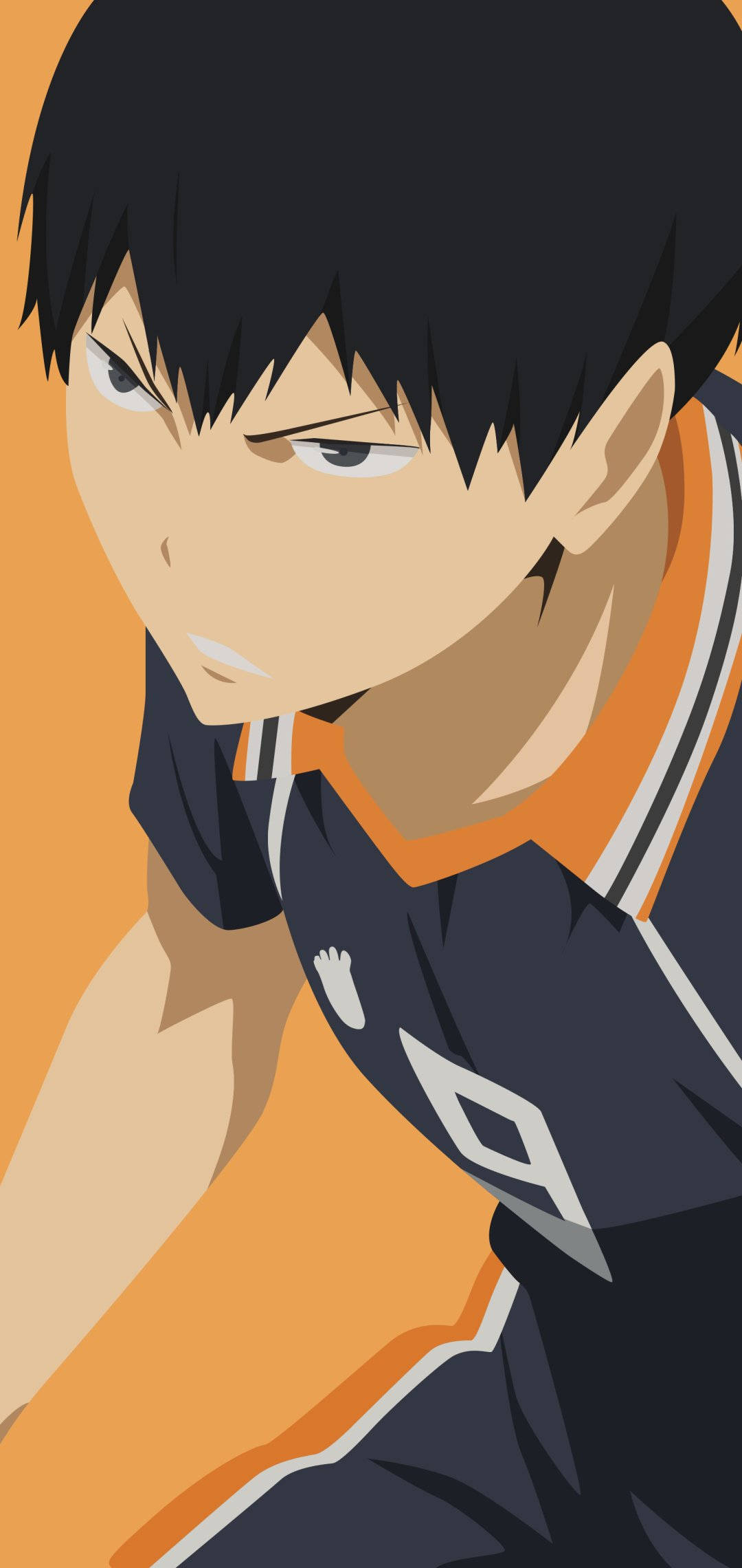 Tobio Kageyama Vector Art Picha ya Ukuta