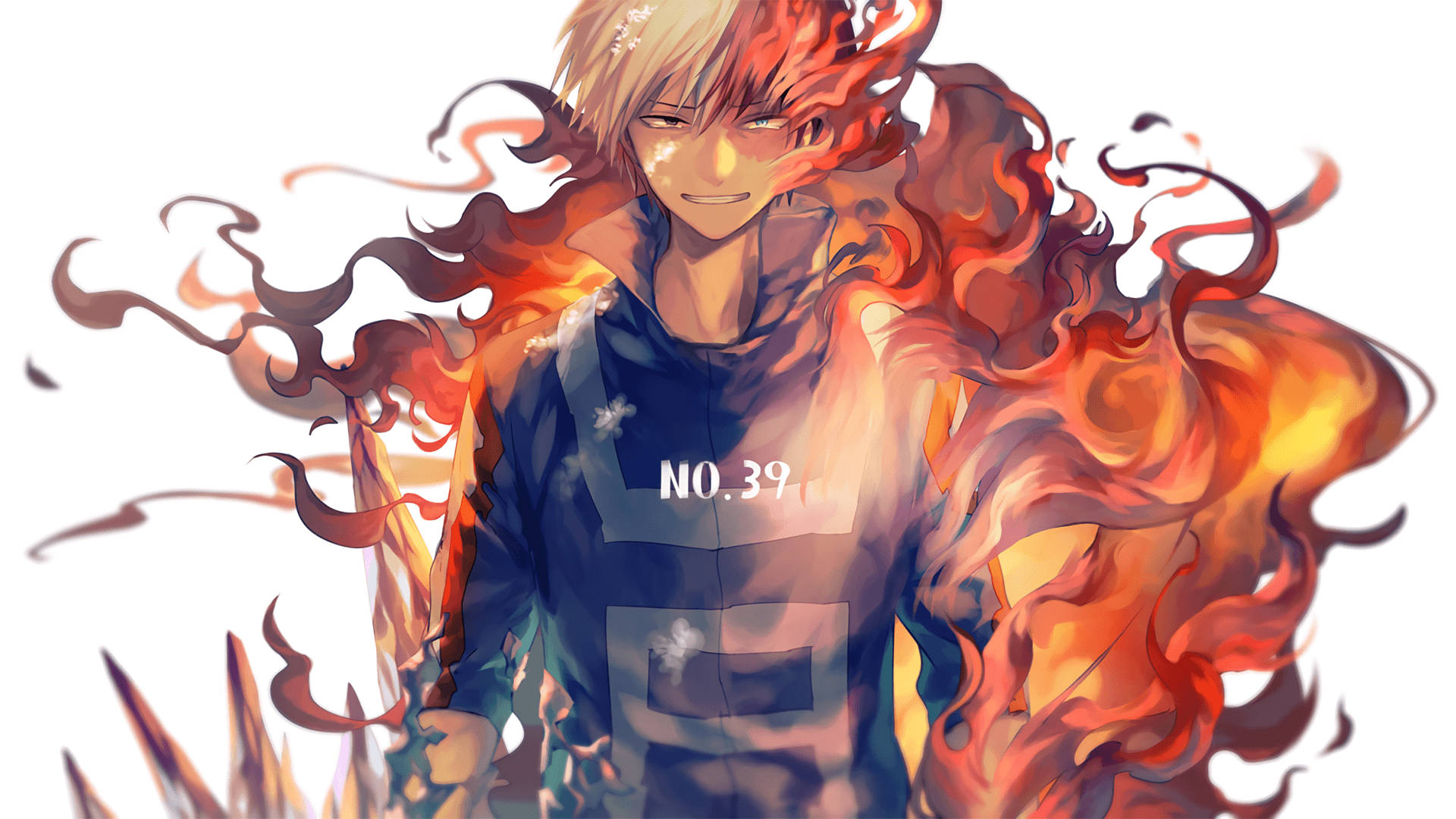 Todoroki Mzuri My Hero Academia Picha ya Ukuta
