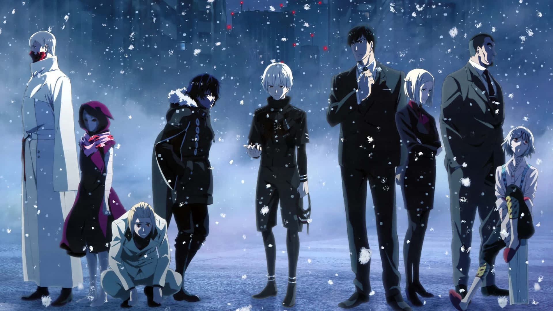 Tokyo Ghoul - Ingia Katika Ulimwengu Wenye Giza na Uvutio Picha ya Ukuta