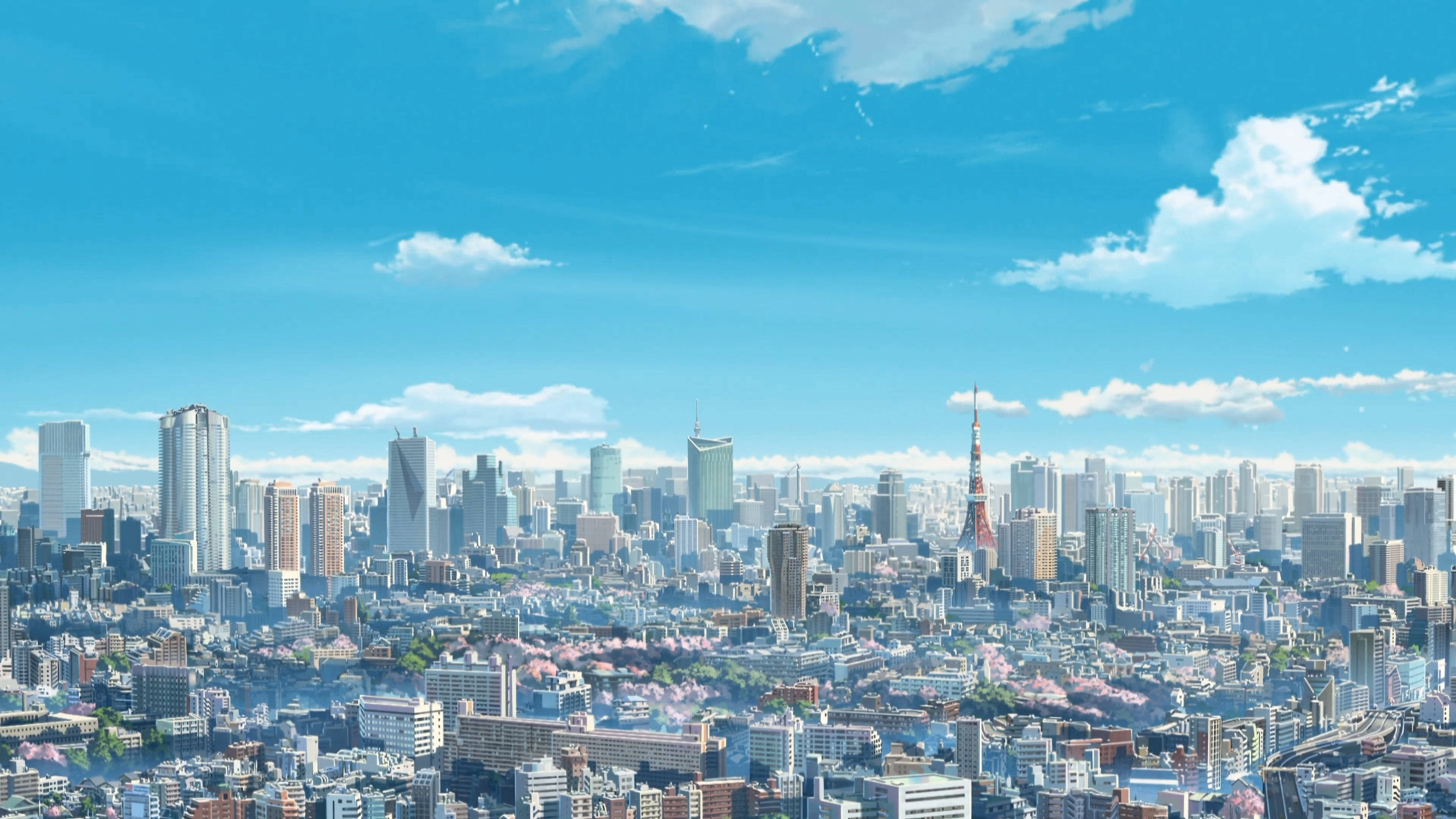 Tokyo Japani Mchana 4K Picha ya Ukuta
