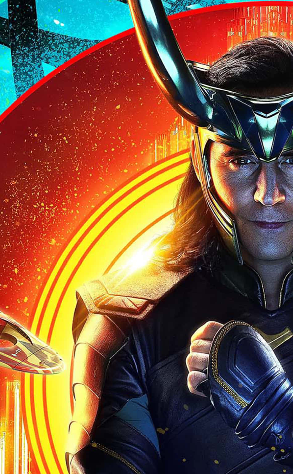 Tom Hiddleston kama Loki, Ilahi ya Mafisadi Picha ya Ukuta