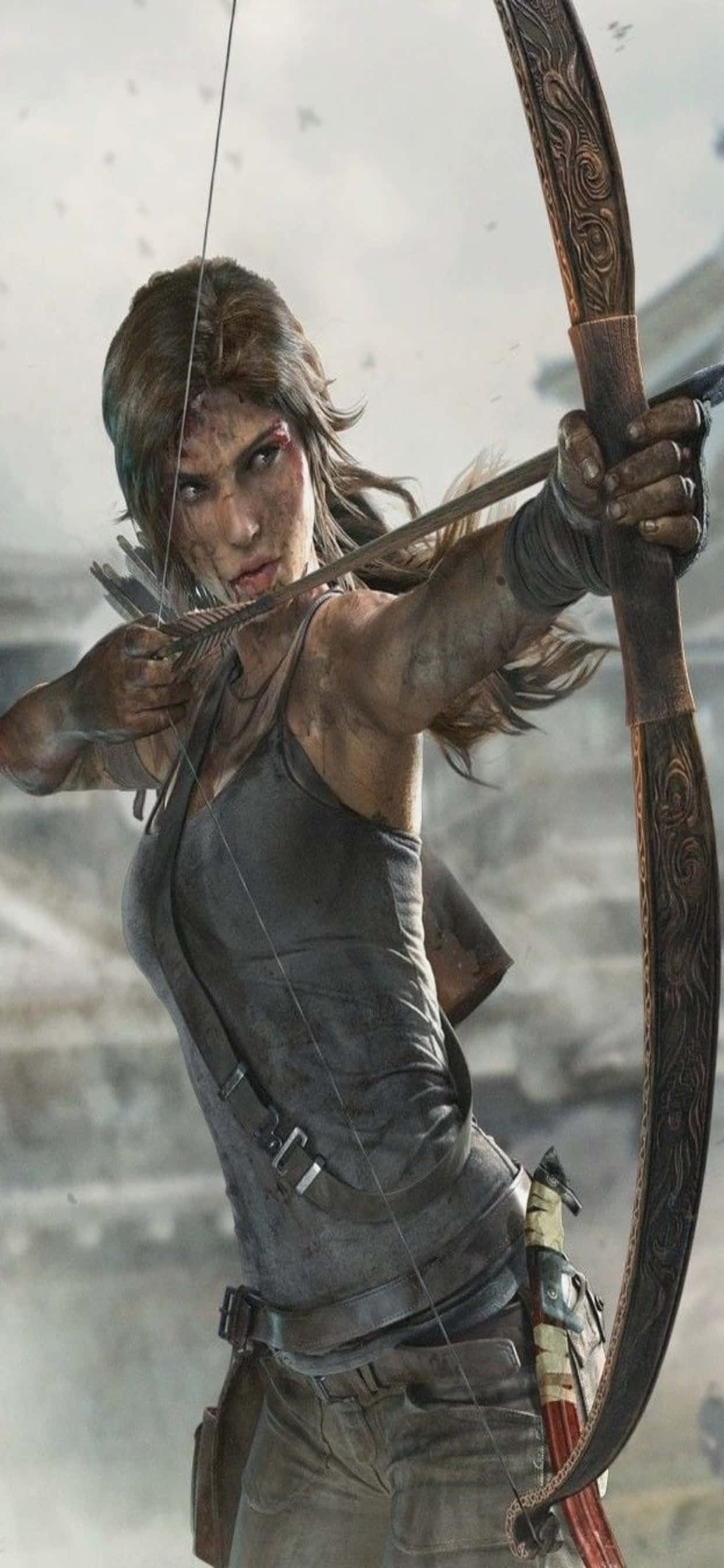 tomb raider anakili kifaa cha kusafiri na kifaa cha kusafiri Picha ya Ukuta