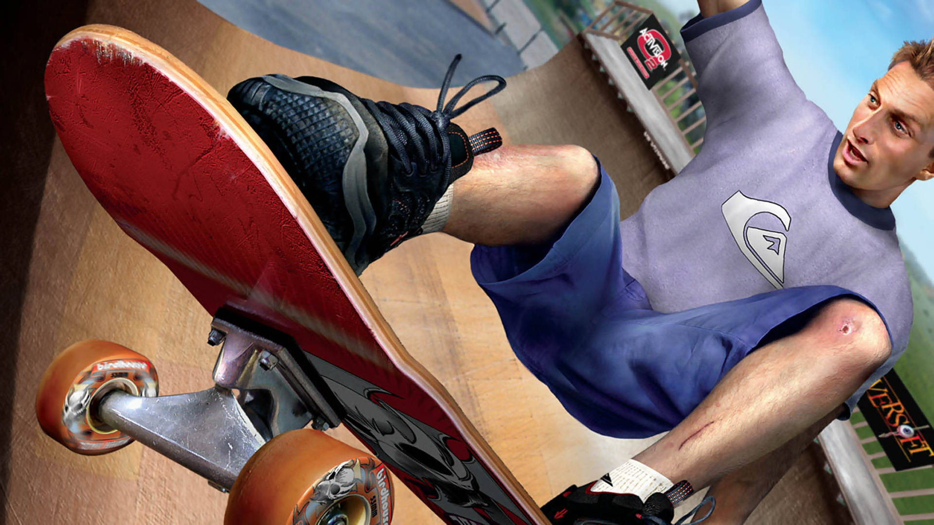 Tony Hawk Sketi Upande Mkuu iPad Pro Picha ya Ukuta