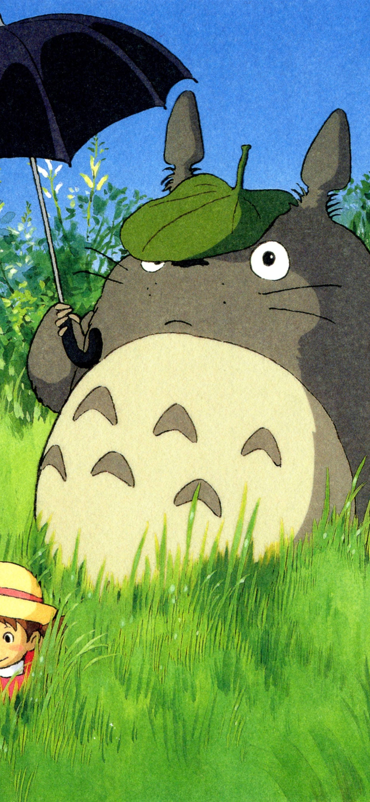 Totoro Mzuri Tumblr Aesthetic Picha ya Ukuta