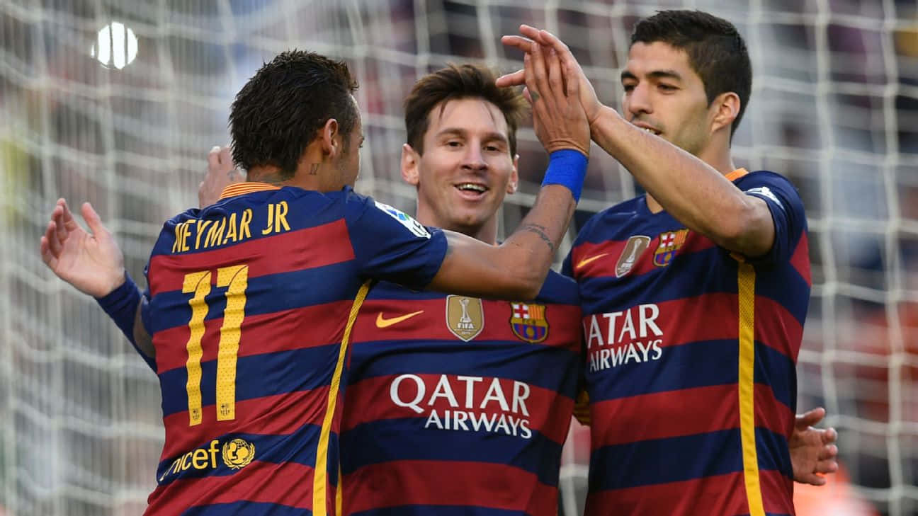Trio MSN wa Kutoa High Five Picha ya Ukuta