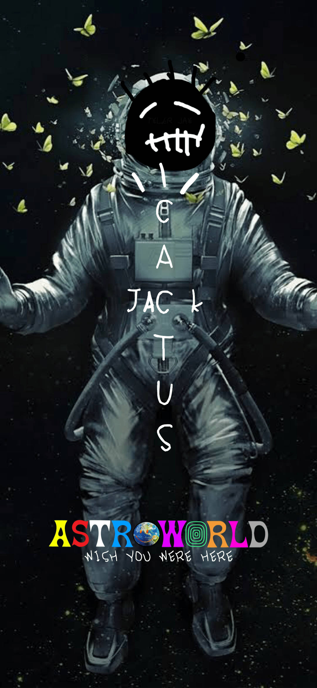 Trippy Cactus Jack Picha ya Ukuta