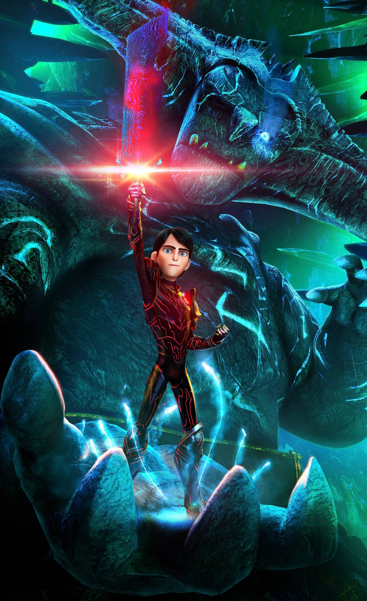 Trollhunters Tales Of Arcadia Giant Troll Picha ya Ukuta