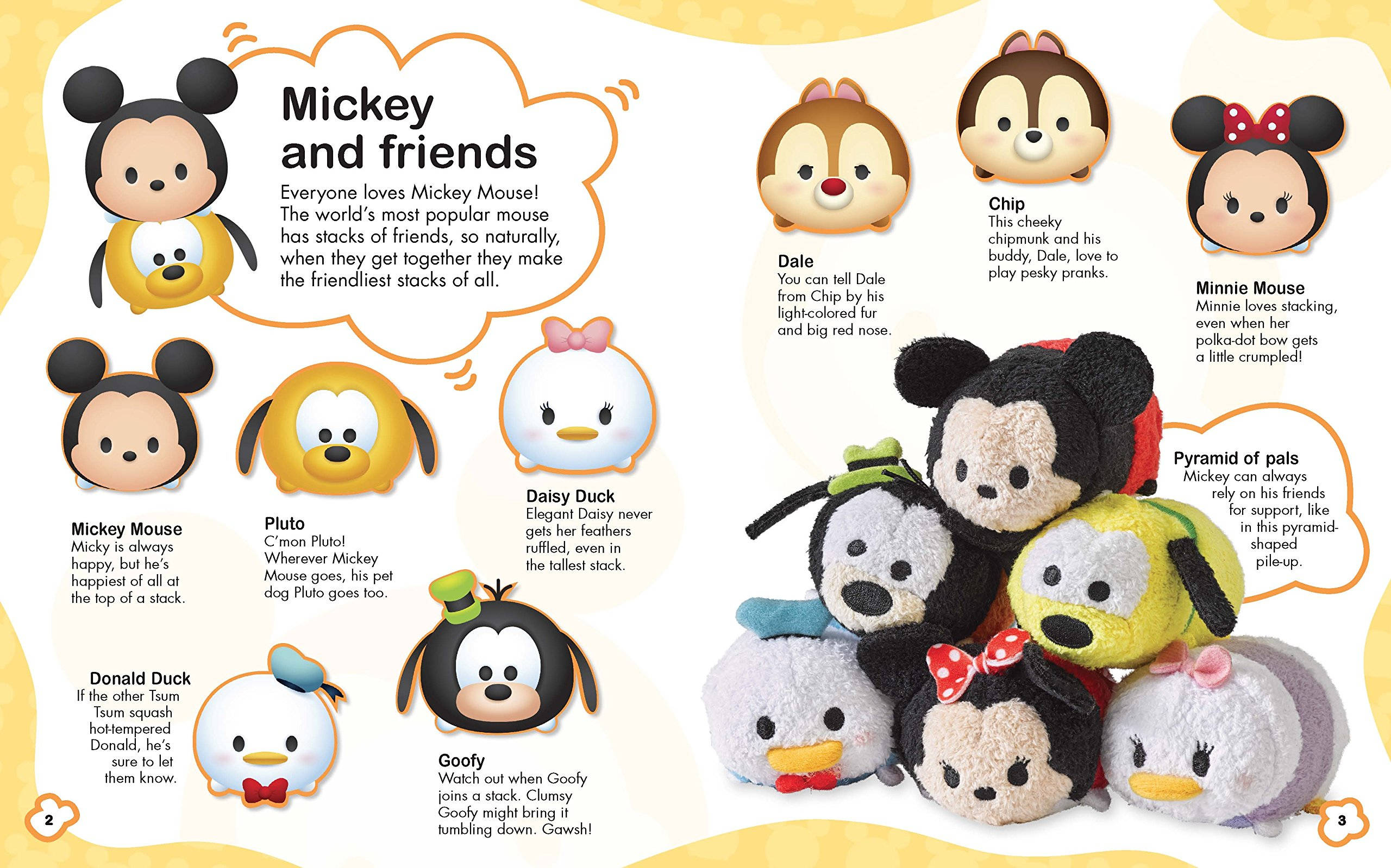 Tsum Tsum Mickey And Friends Picha ya Ukuta