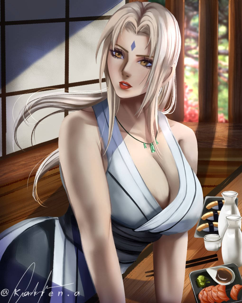 Tsunade Akila Sushi Picha ya Ukuta