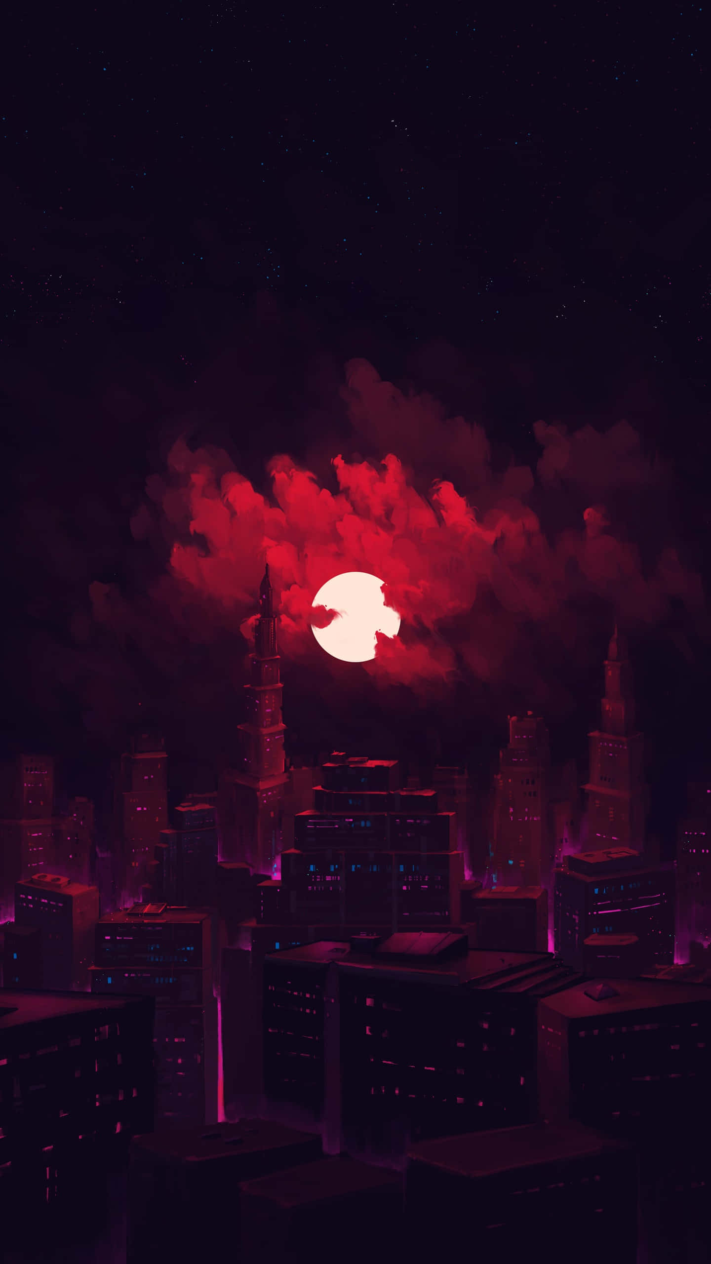Tukio kutoka filamu iliyosifiwa sana ya Dark City Picha ya Ukuta