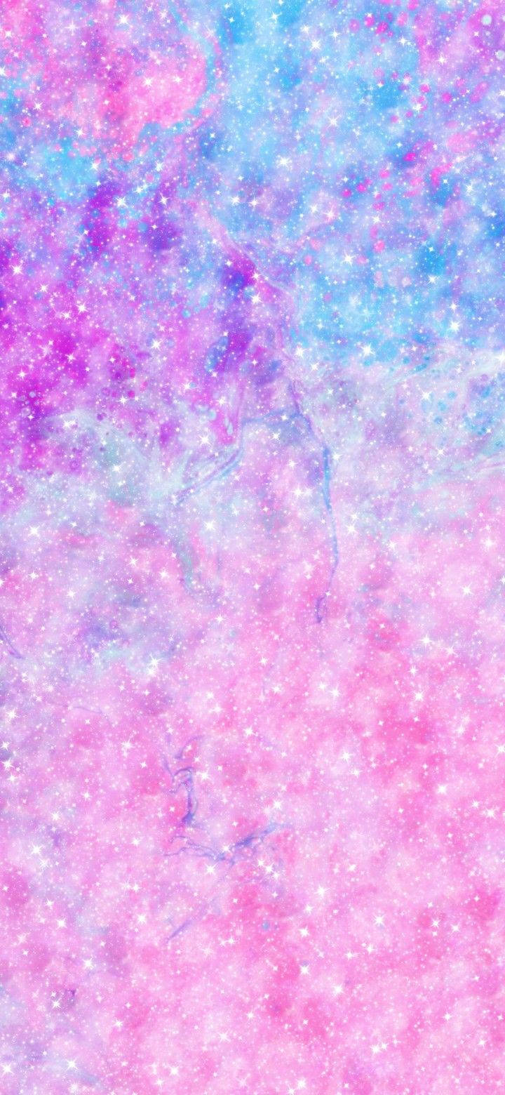 Tumblr ya Zambarau Pasteli Yenye Kumeta na Rangi Picha ya Ukuta