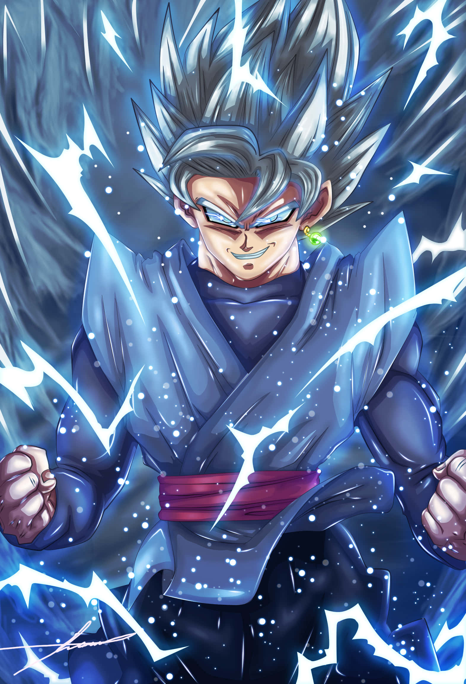 Tumia Nguvu ya Ultra Instinct Picha ya Ukuta