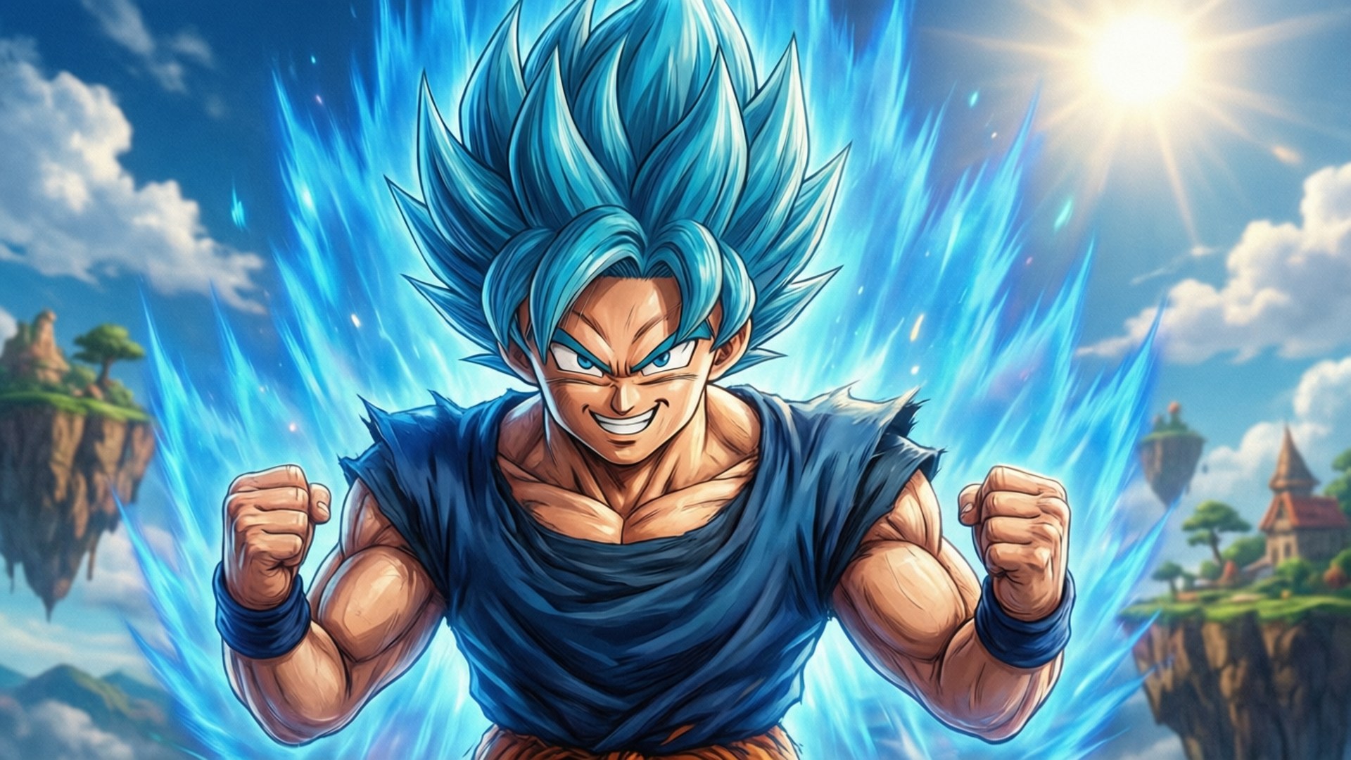 Uamuzi wa Goku Picha ya Ukuta