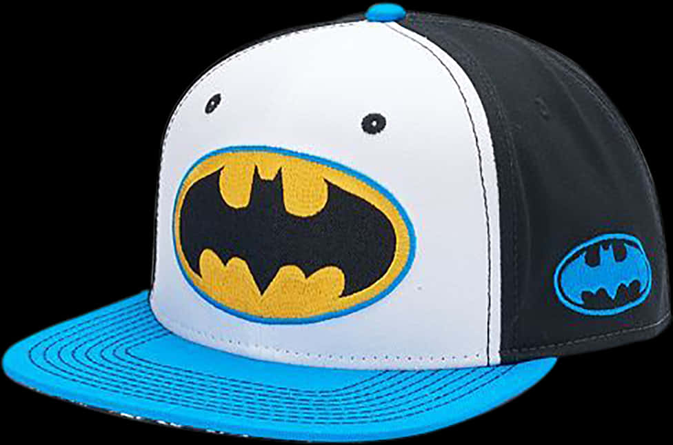 Ubunifu wa Kofia yenye Mandhari ya Batman Picha ya Ukuta