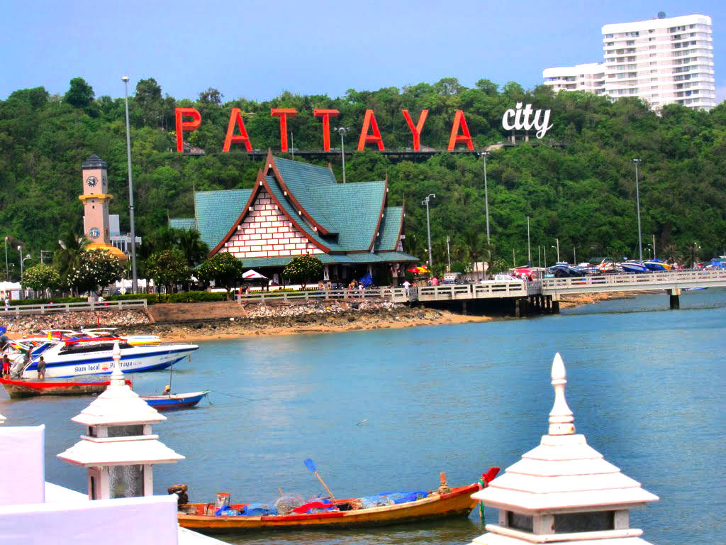 Ufukwe wa Jiji la Pattaya Picha ya Ukuta