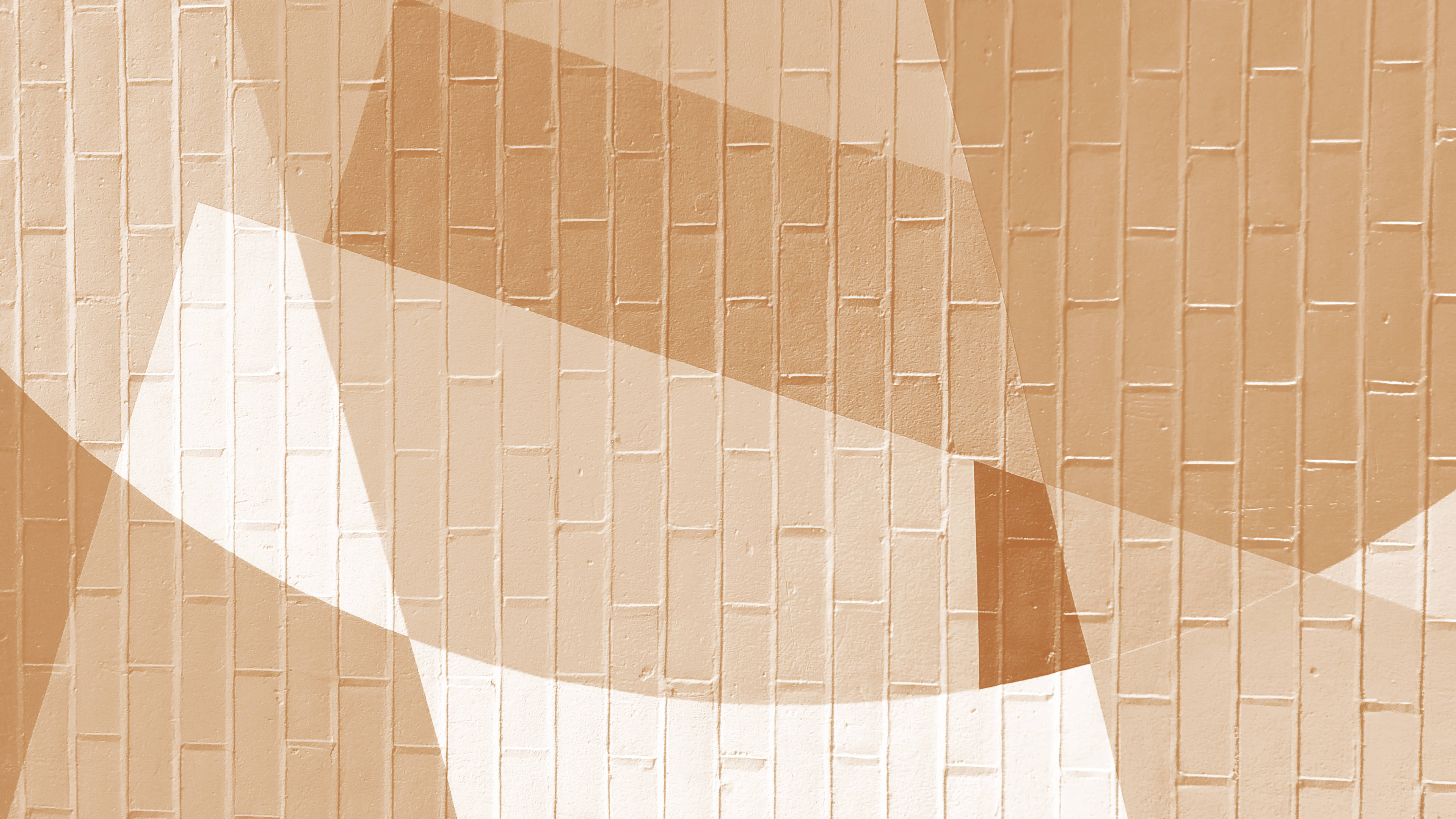 Ukuta wa Brick wa Aesthetic Cream Picha ya Ukuta