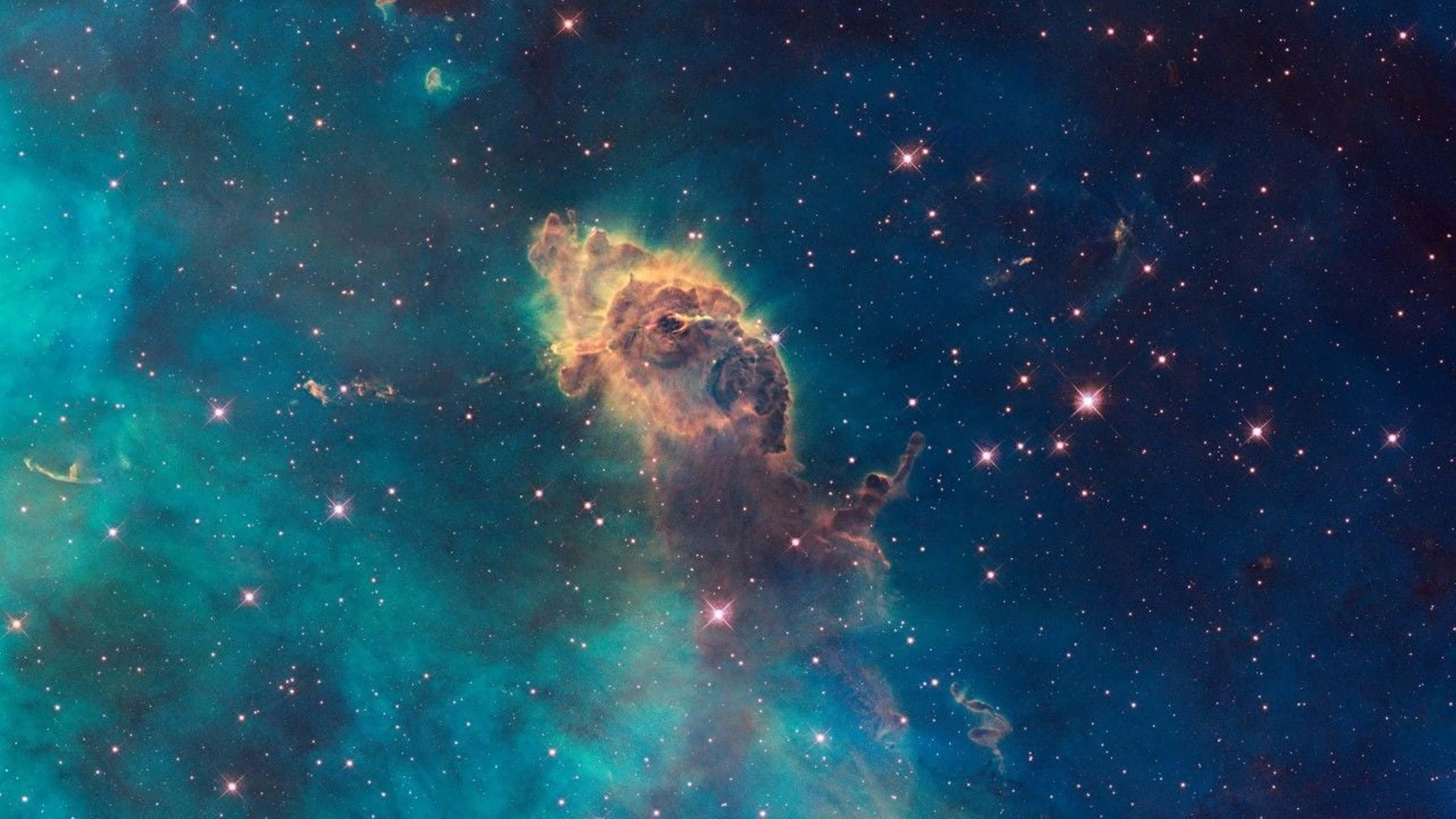 Ulimwengu wa 4K Nebula Eta Carinae Picha ya Ukuta