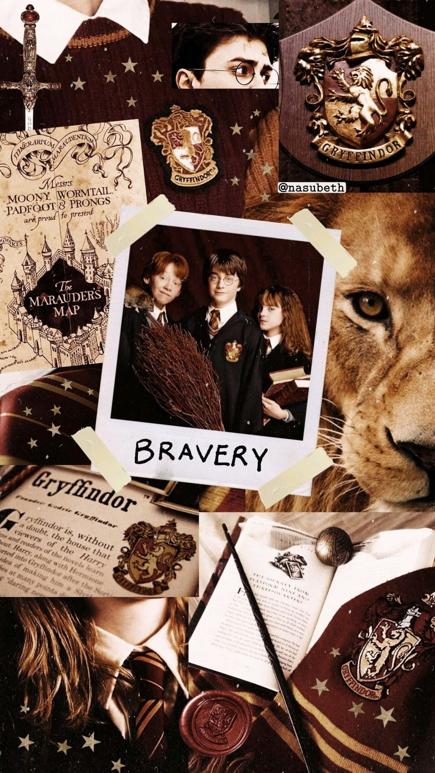 Ulimwengu wa Harry Potter Wenye Urembo Picha ya Ukuta