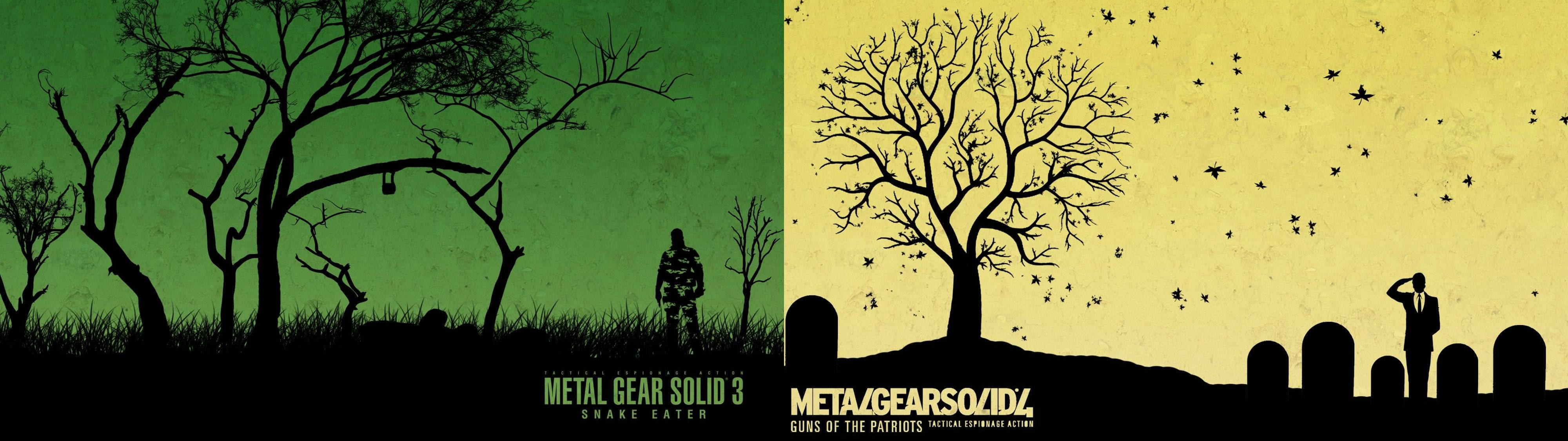 Ultra-Wide Metal Gear Solid Picha ya Ukuta