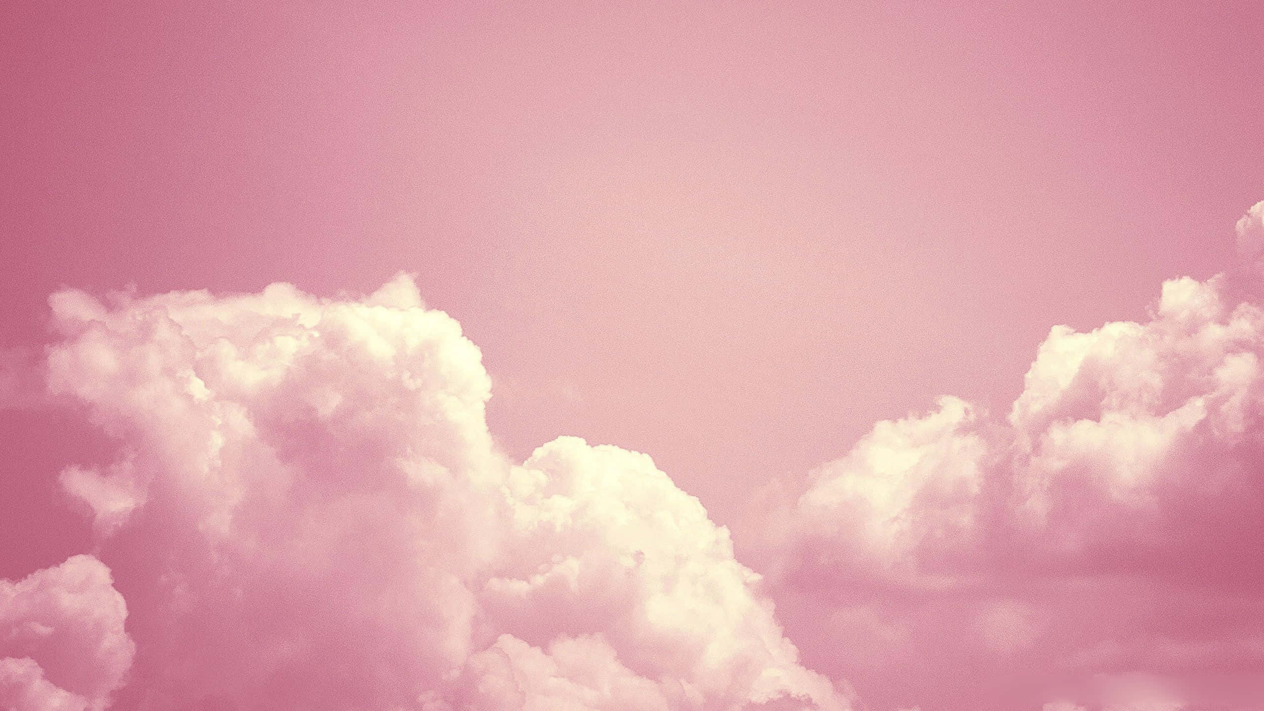 Unda Aesthetic ya Pastel Pink yenye Ndoto Picha ya Ukuta