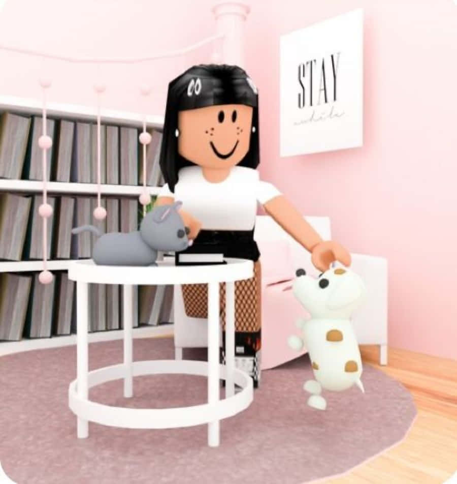 Unda Maalama Yako ya Kipekee ya Kujenga katika Roblox ya Aesthetic Picha ya Ukuta