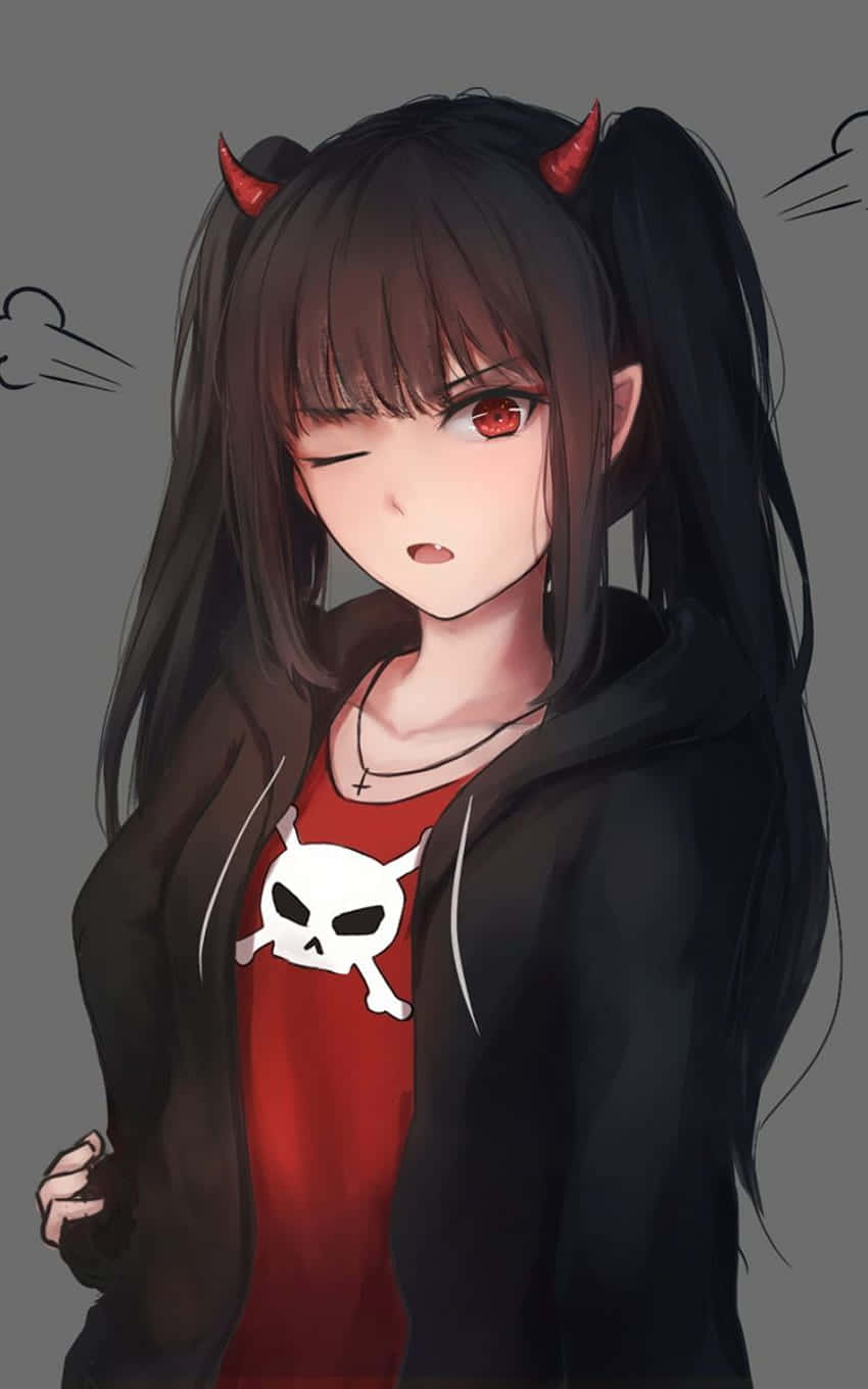 "Upande wa Giza wa Anime" Picha ya Ukuta