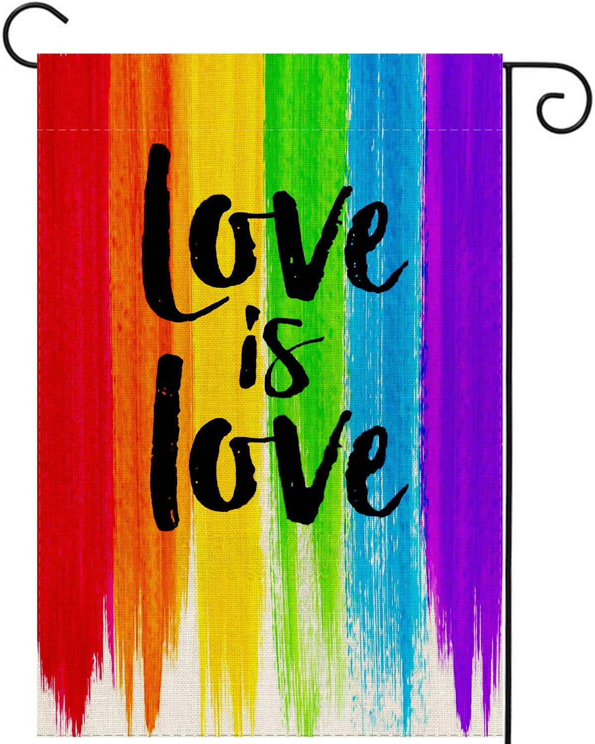 Upendo wa Rangi ni Upendo Sanaa Picha ya Ukuta
