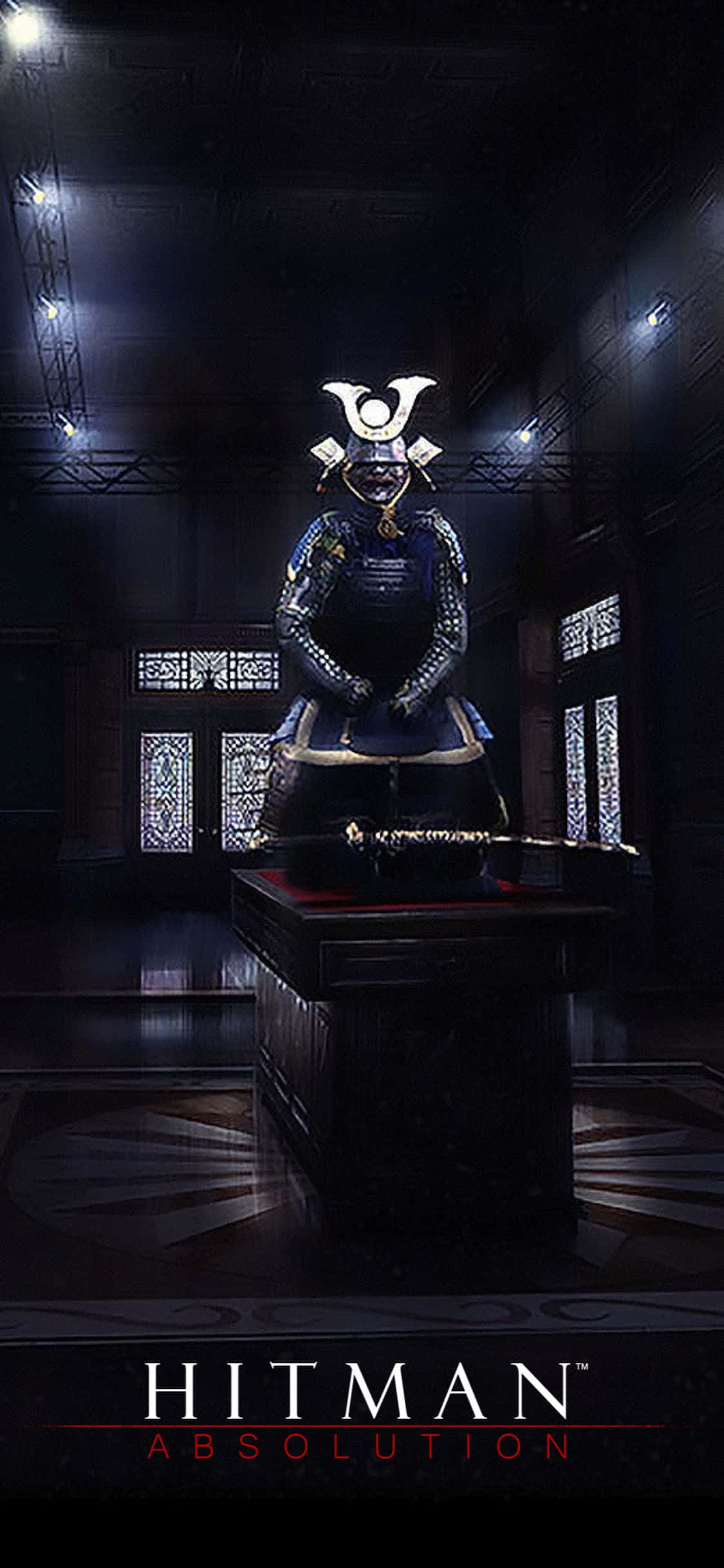 Kukuza uzoefu wako wa michezo ya kubahatisha na iPhone X na Hitman Absolution Picha ya Ukuta