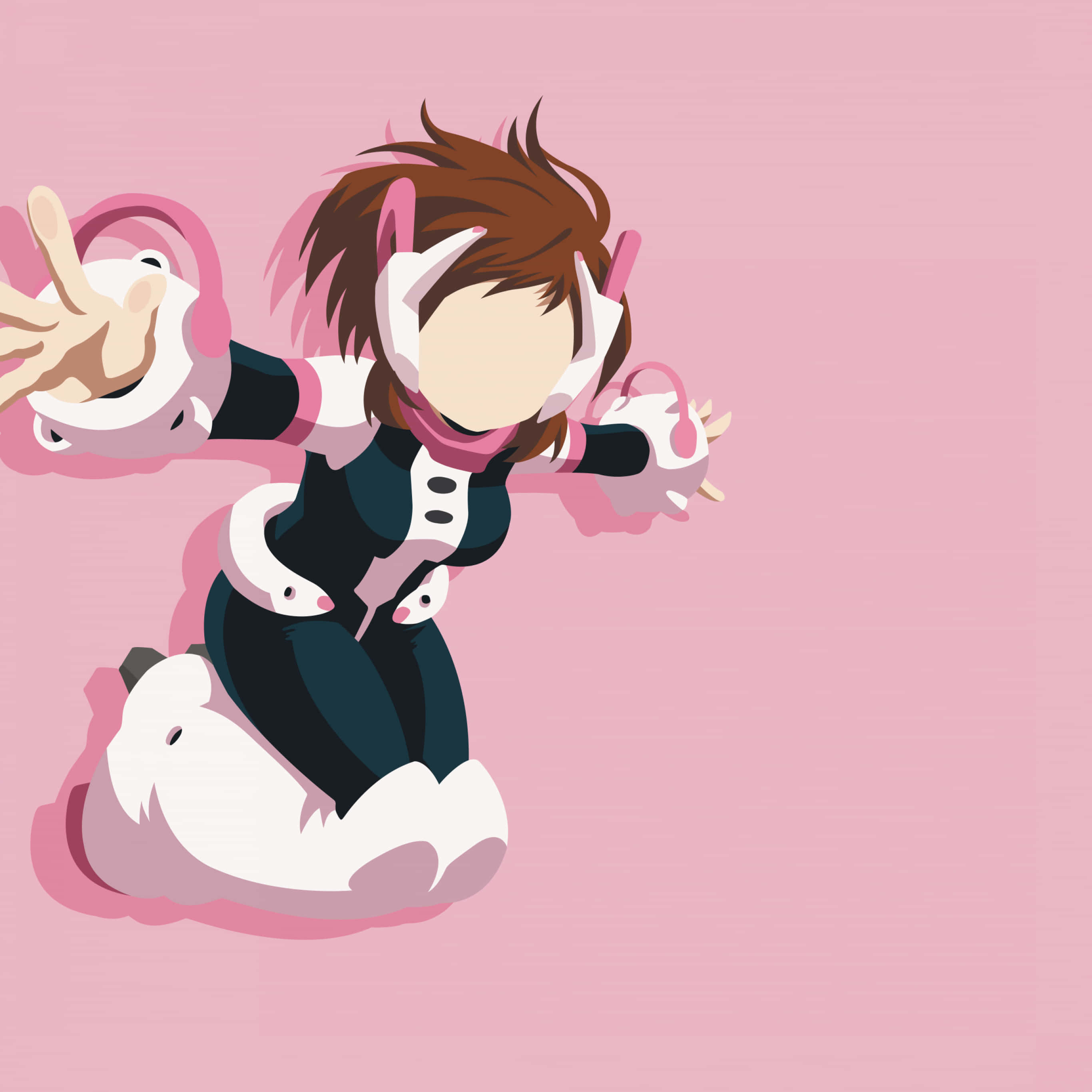 Uraraka Anaruka Aesthetic Picha ya Ukuta