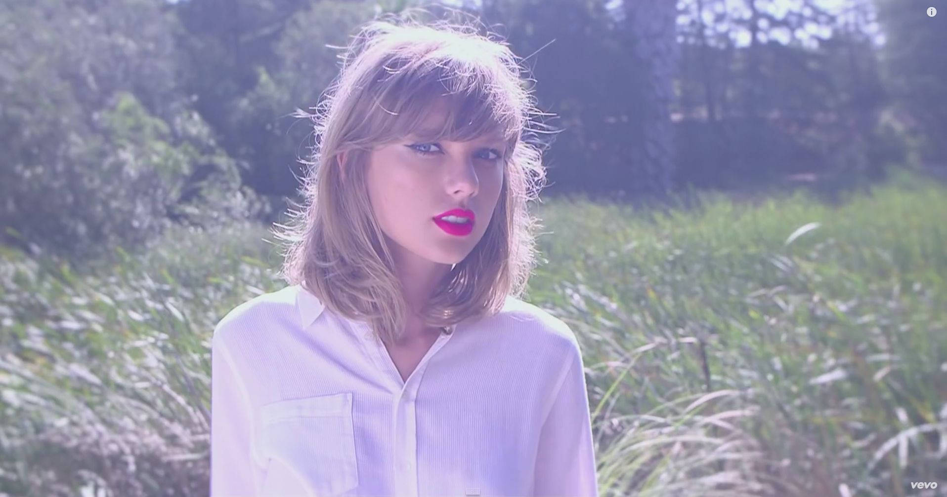 Urembo Safi wa Malaika - Taylor Swift Picha ya Ukuta