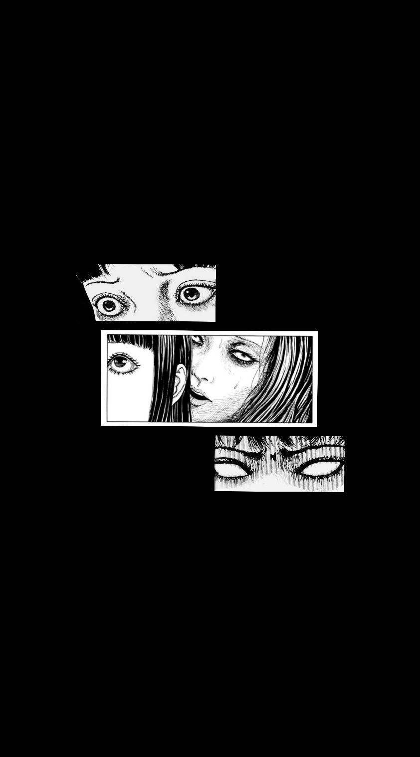 Urembo wa Kuchukiza katika Sanaa ya Manga ya Junji Ito Picha ya Ukuta