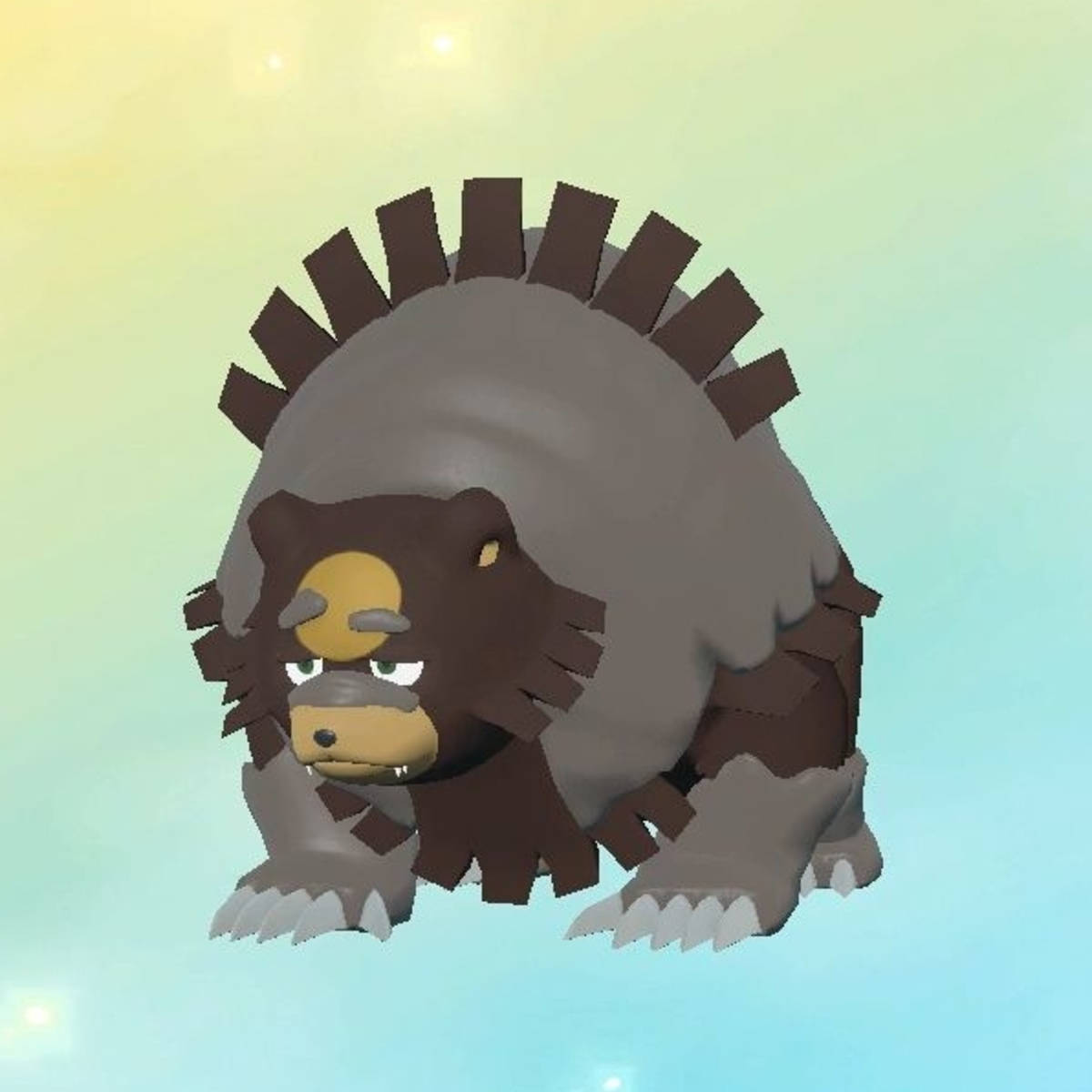 Ursaluna katika Pokémon Legends Arceus Picha ya Ukuta