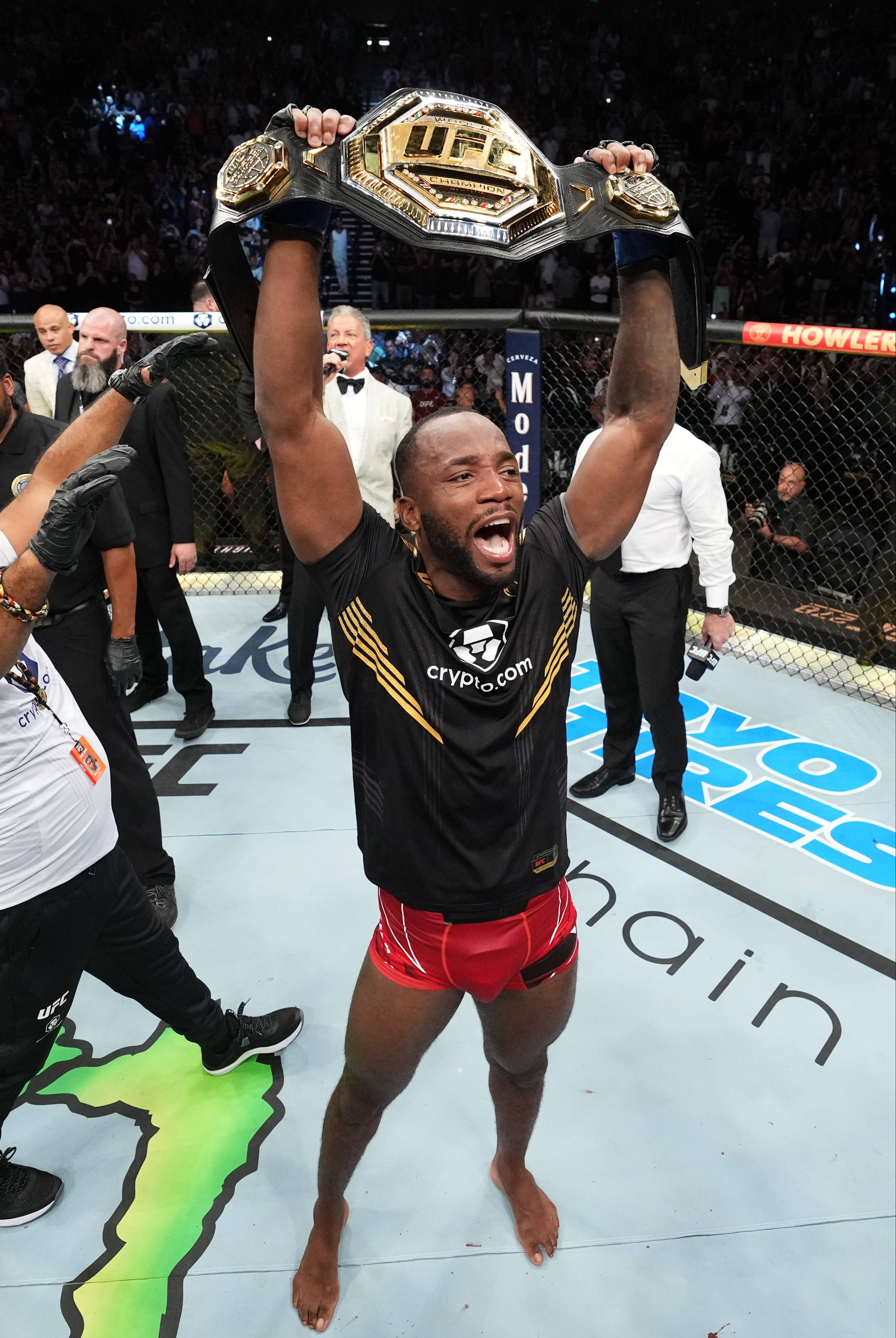 Ushindi wa Leon Edwards Picha ya Ukuta