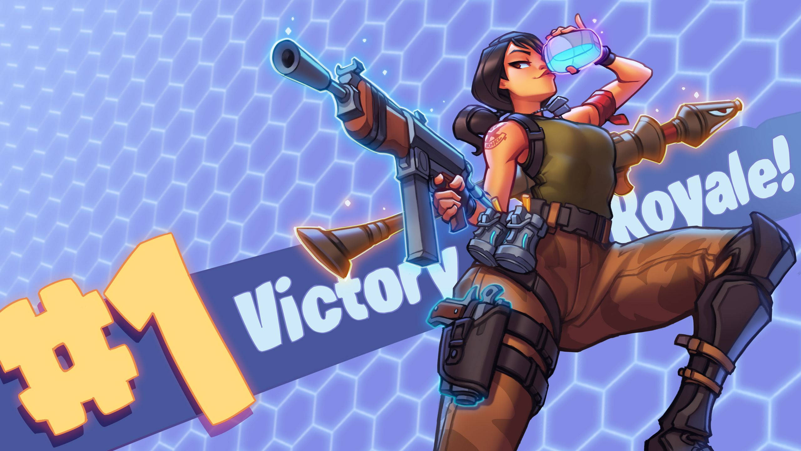 Ushindi wa Royale Umepatikana katika Fortnite Picha ya Ukuta