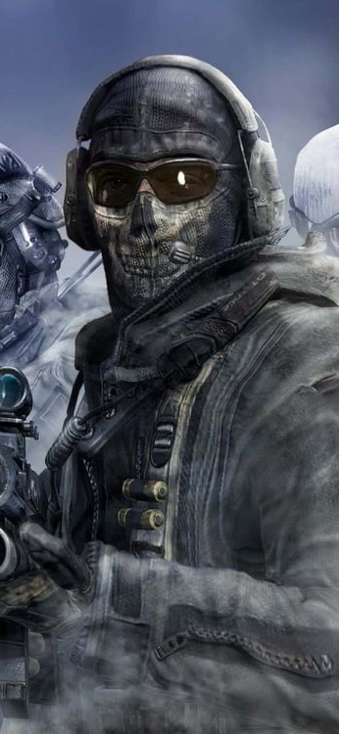 Ushirikiano na ushindani katika Counter-Strike Global Offensive kwenye iPhone Xs mpya Picha ya Ukuta