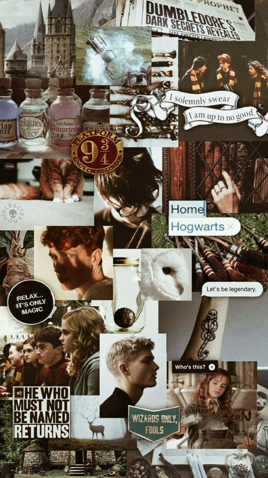 Usiku wa Kichawi wa Hogwarts Picha ya Ukuta