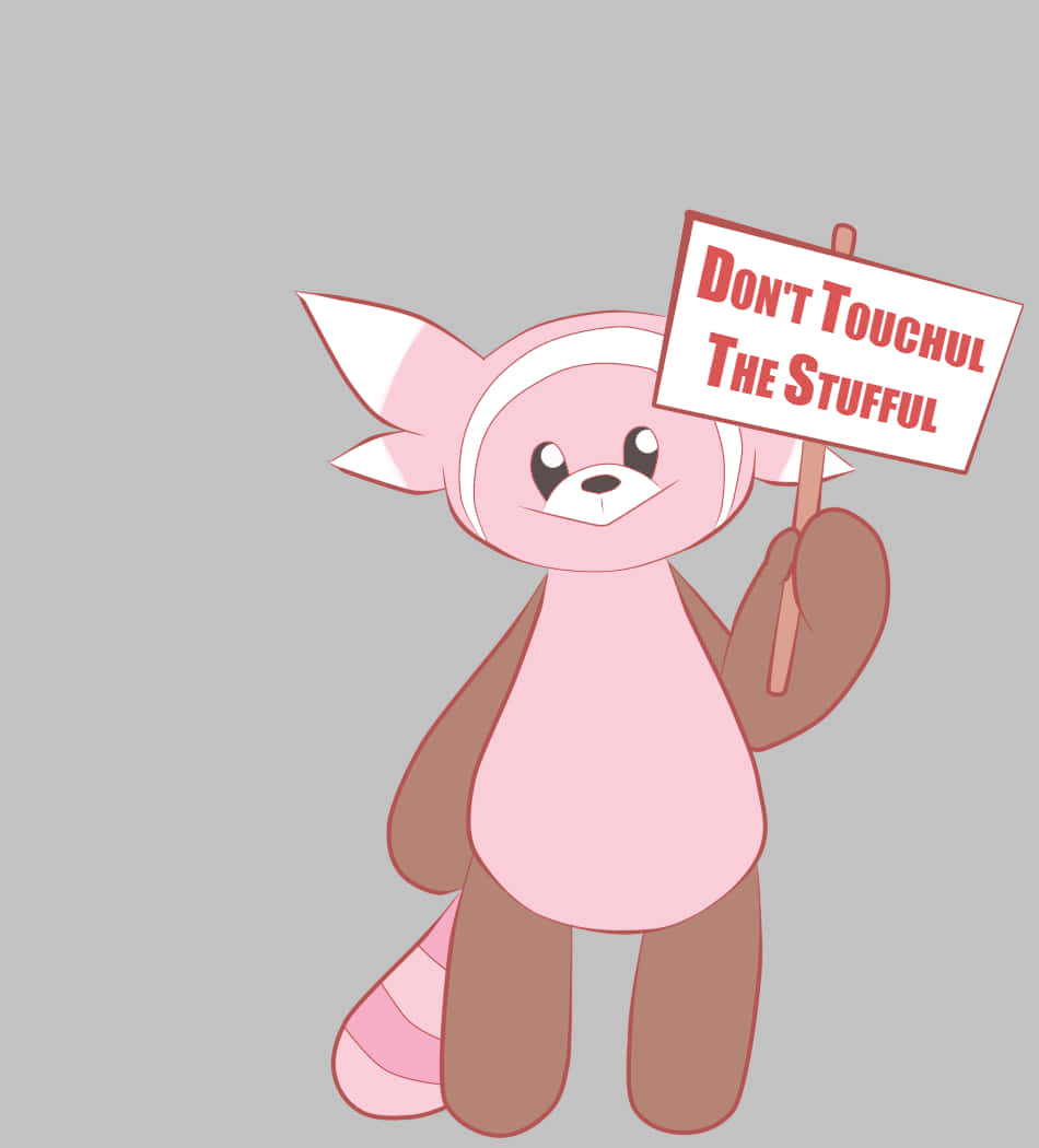 Usitumie The Stufful Picha ya Ukuta