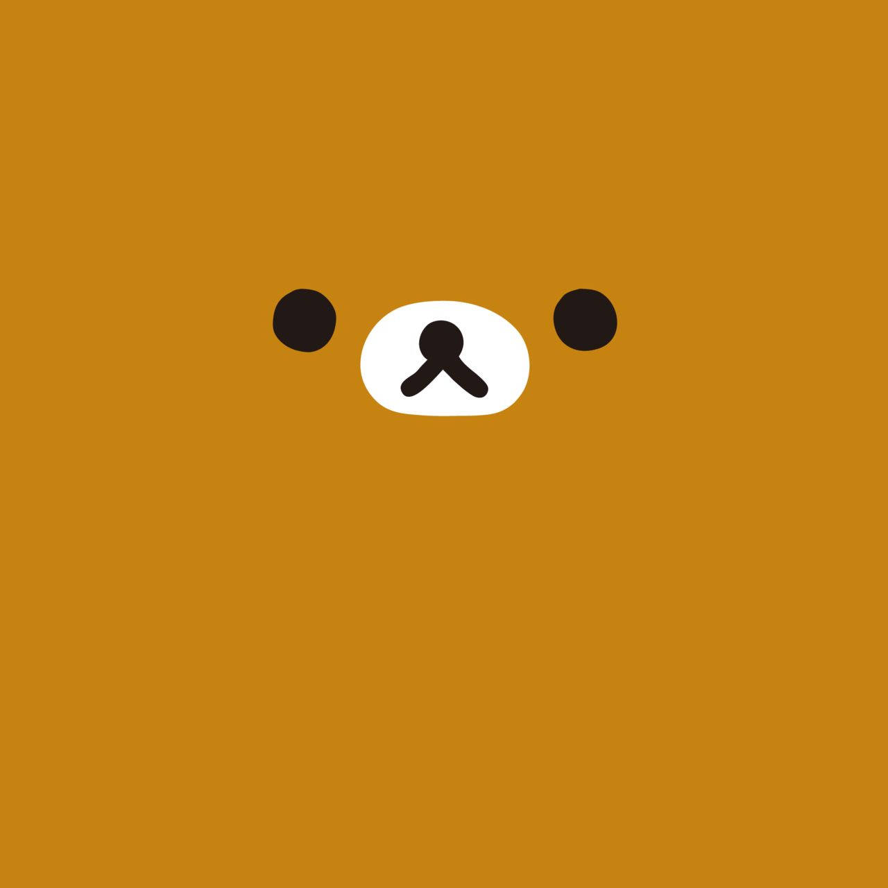 Uso Mzuri wa Rilakkuma kwa iPad Picha ya Ukuta