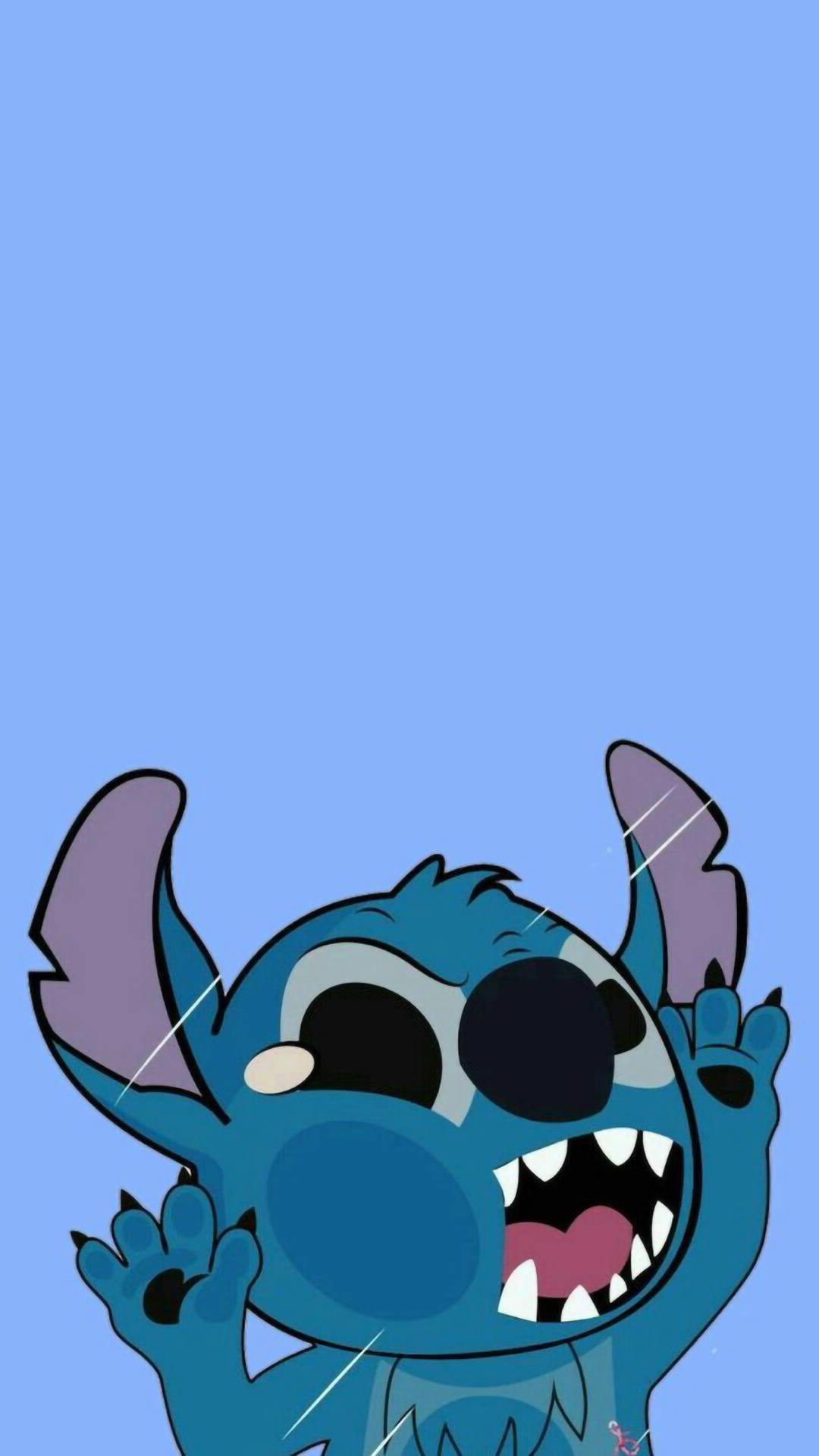 Uso wa Stitch wa Kichekesho na Urembo Picha ya Ukuta