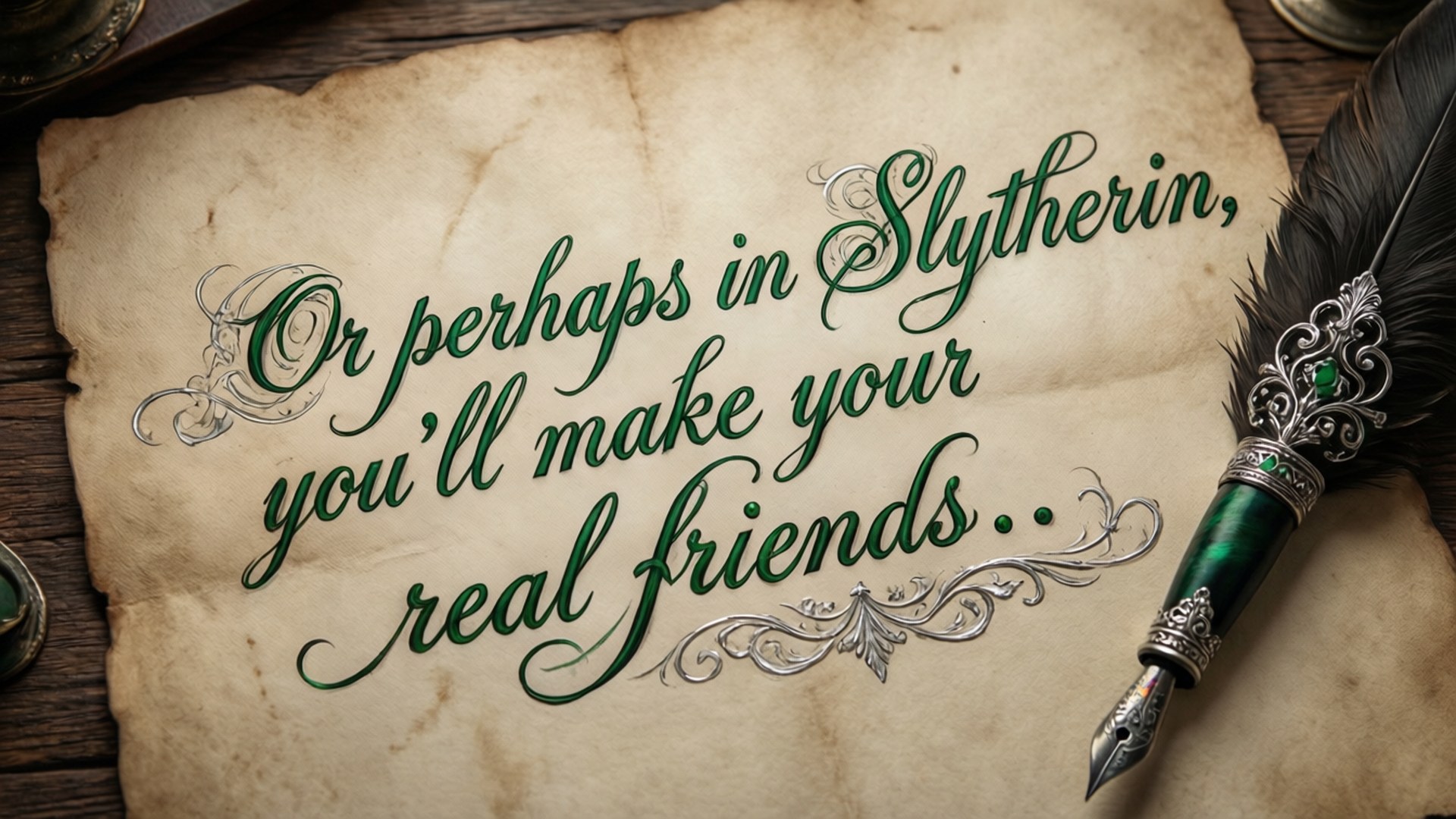 Utafsiri wa Slytherin Picha ya Ukuta