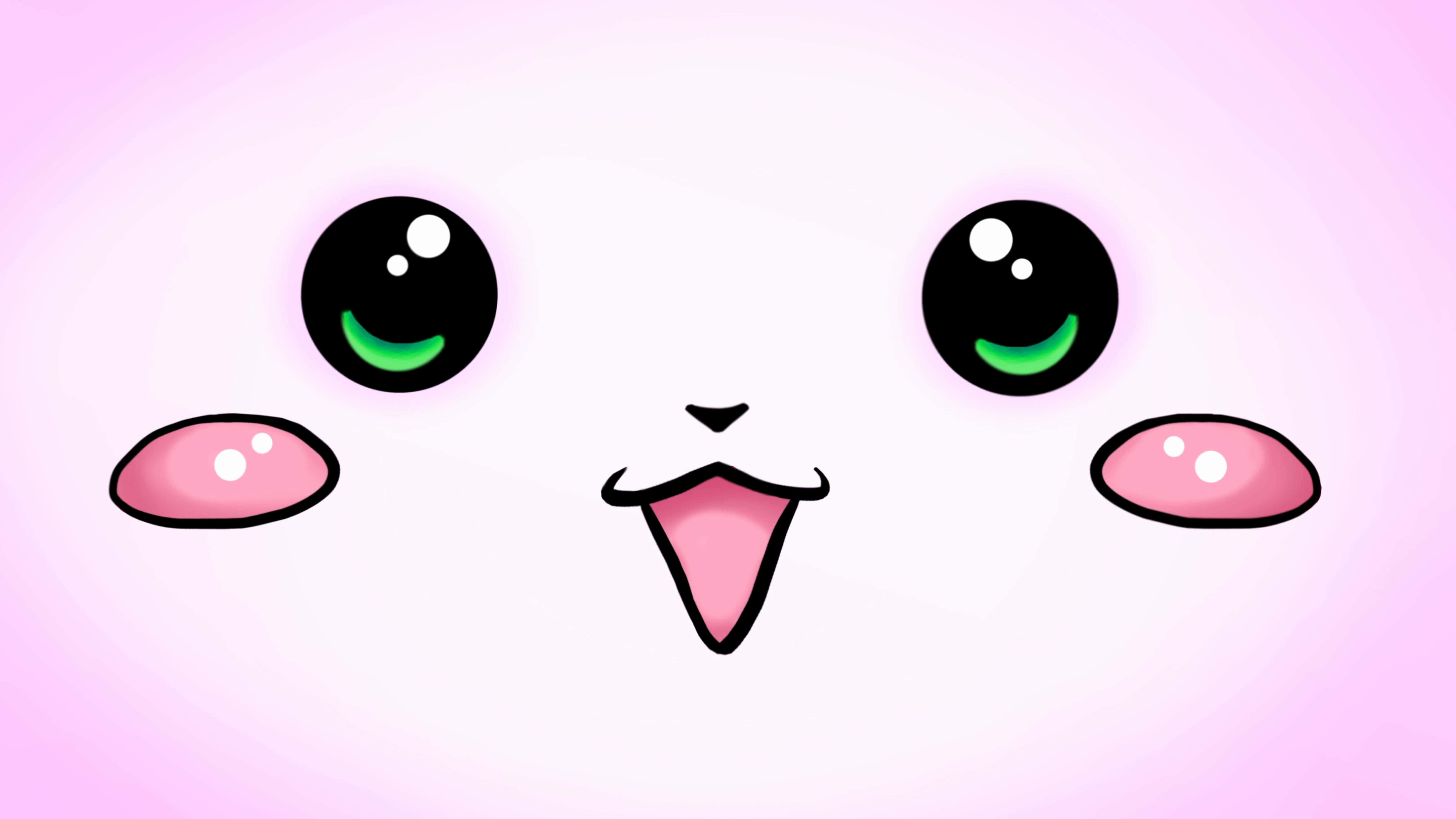“Utupe mwanga wa ndani yako na Kawaii Pink!” Picha ya Ukuta