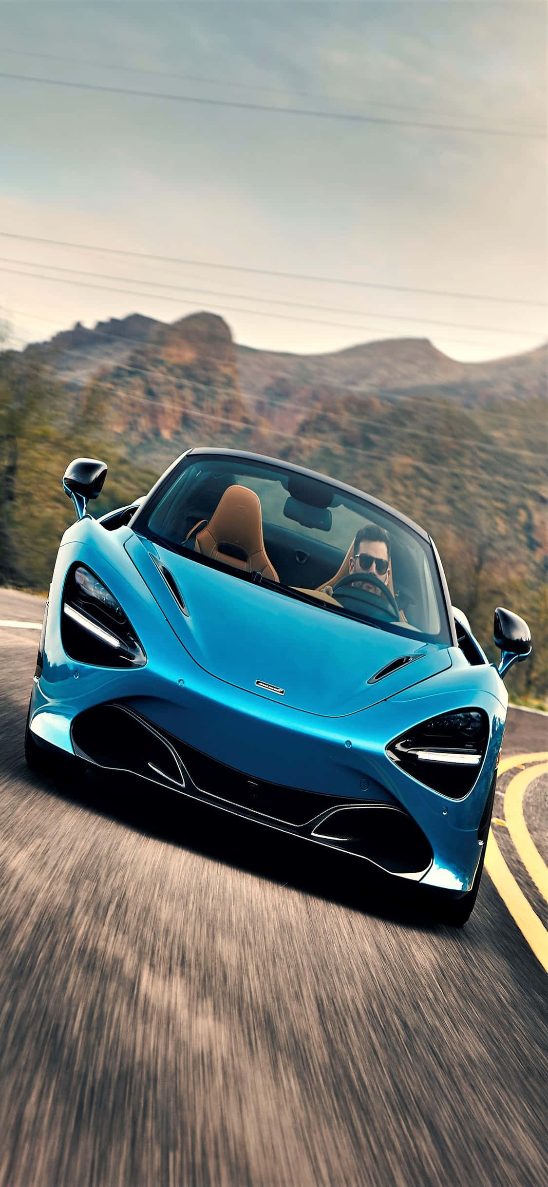 Uvumbuzi wa Roadster ya Luksusa Picha ya Ukuta