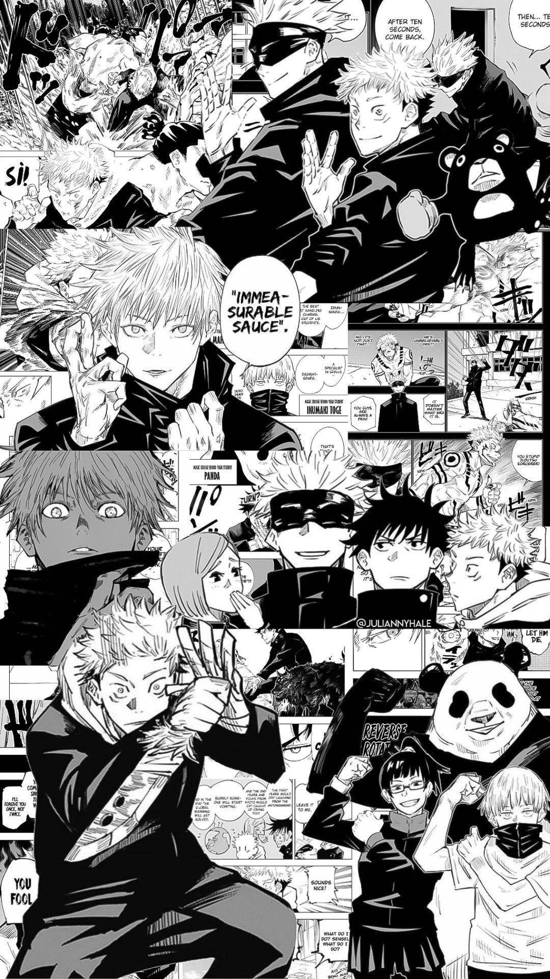 Uzima na kifo viko katika usawa - Jujutsu Kaisen Picha ya Ukuta