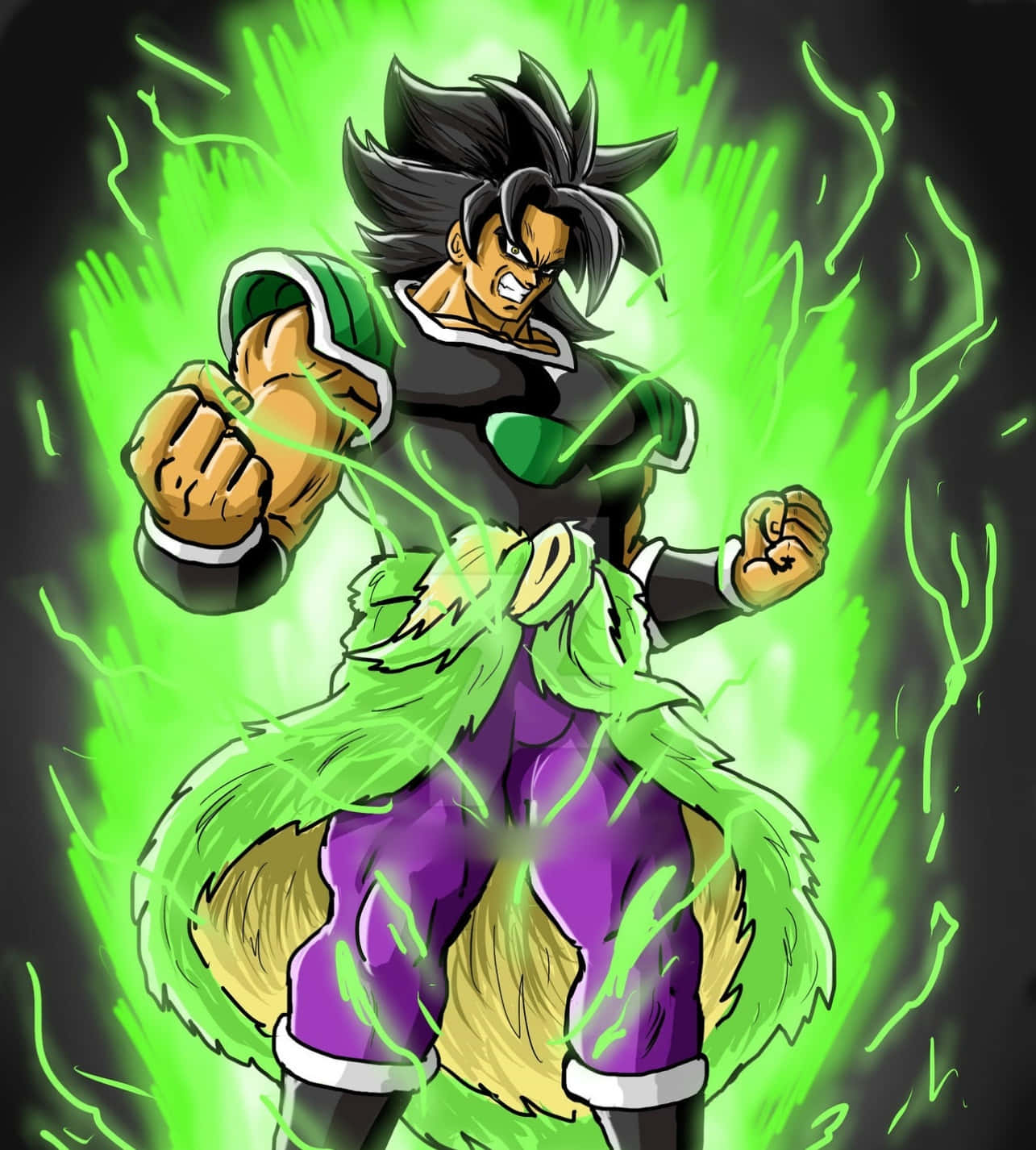 Uzo wa Amani ya Dragon Ball Super Broly Picha ya Ukuta