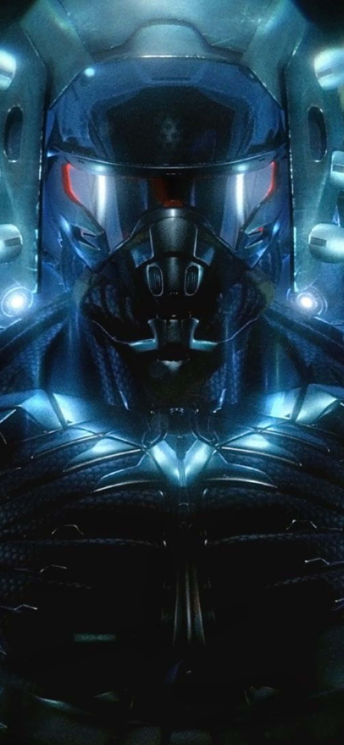 Uzoefu wa picha za mchezo wa kuvuta nafasi na iPhone X na Crysis 3. Picha ya Ukuta