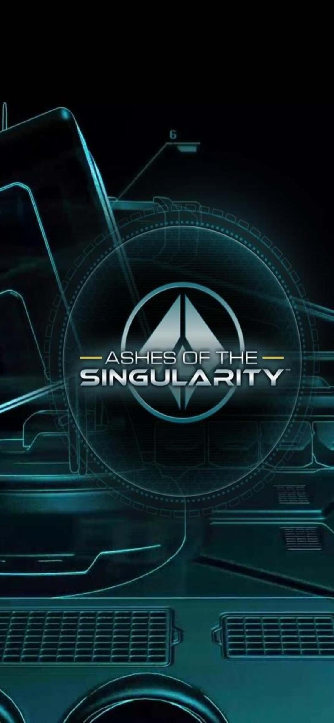 Kusikia Uzuri wa Ashes Of The Singularity kwenye iPhone X Picha ya Ukuta