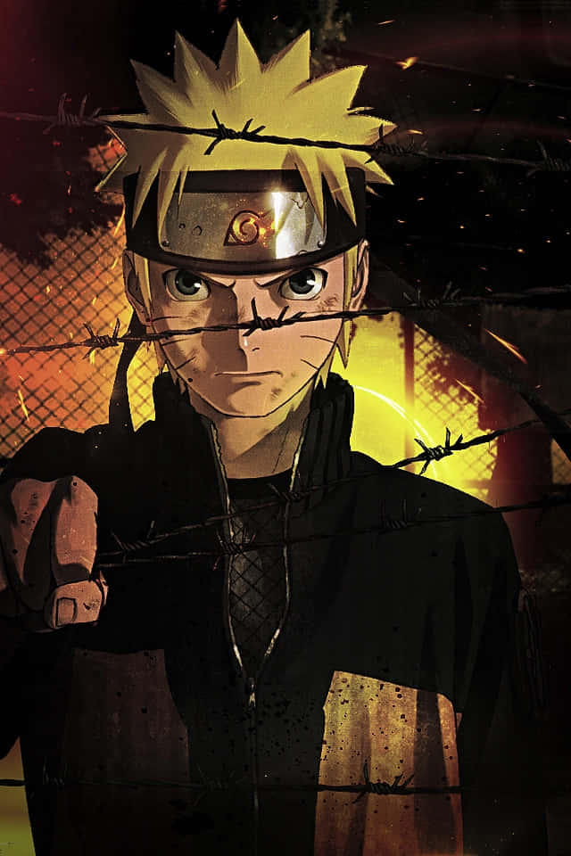 Uzumaki Naruto Amshinda Sasuke Uchiha Picha ya Ukuta