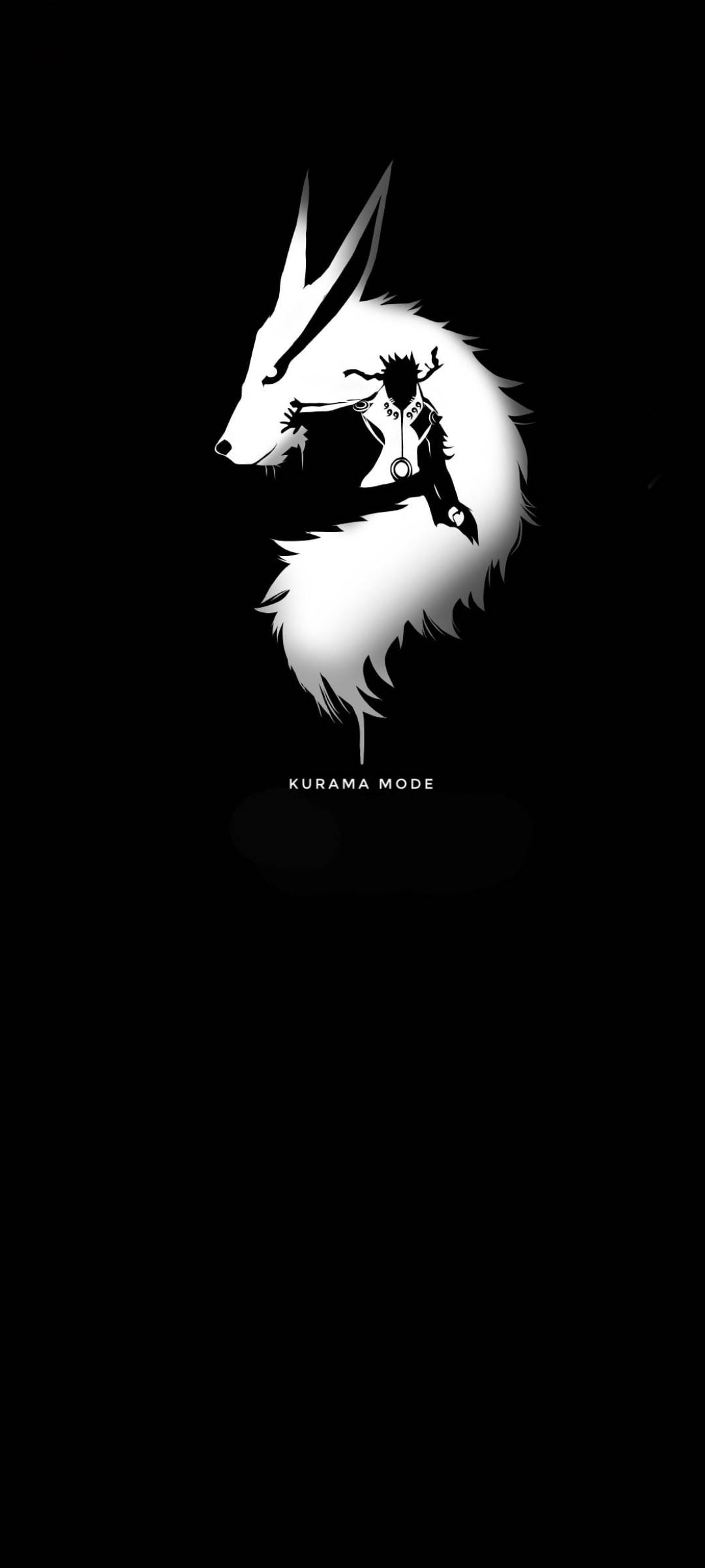 Uzumaki Naruto Hali ya Kurama Picha ya Ukuta