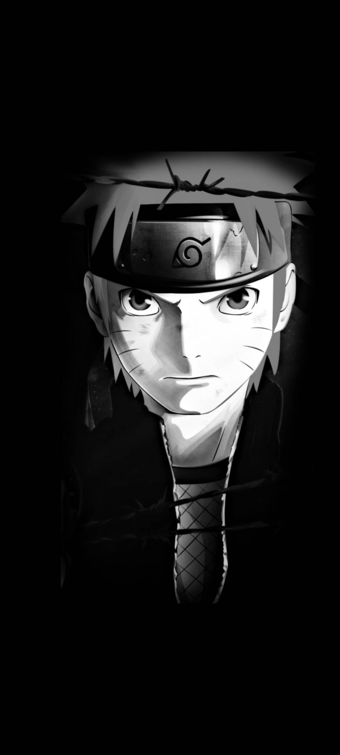 Uzumaki Naruto Mweusi Mzito Picha ya Ukuta